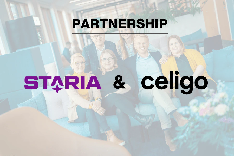 Partnership with Staria and Celigo bring NetSuite’s largest partner and Europe’s leading NetSuite partner together