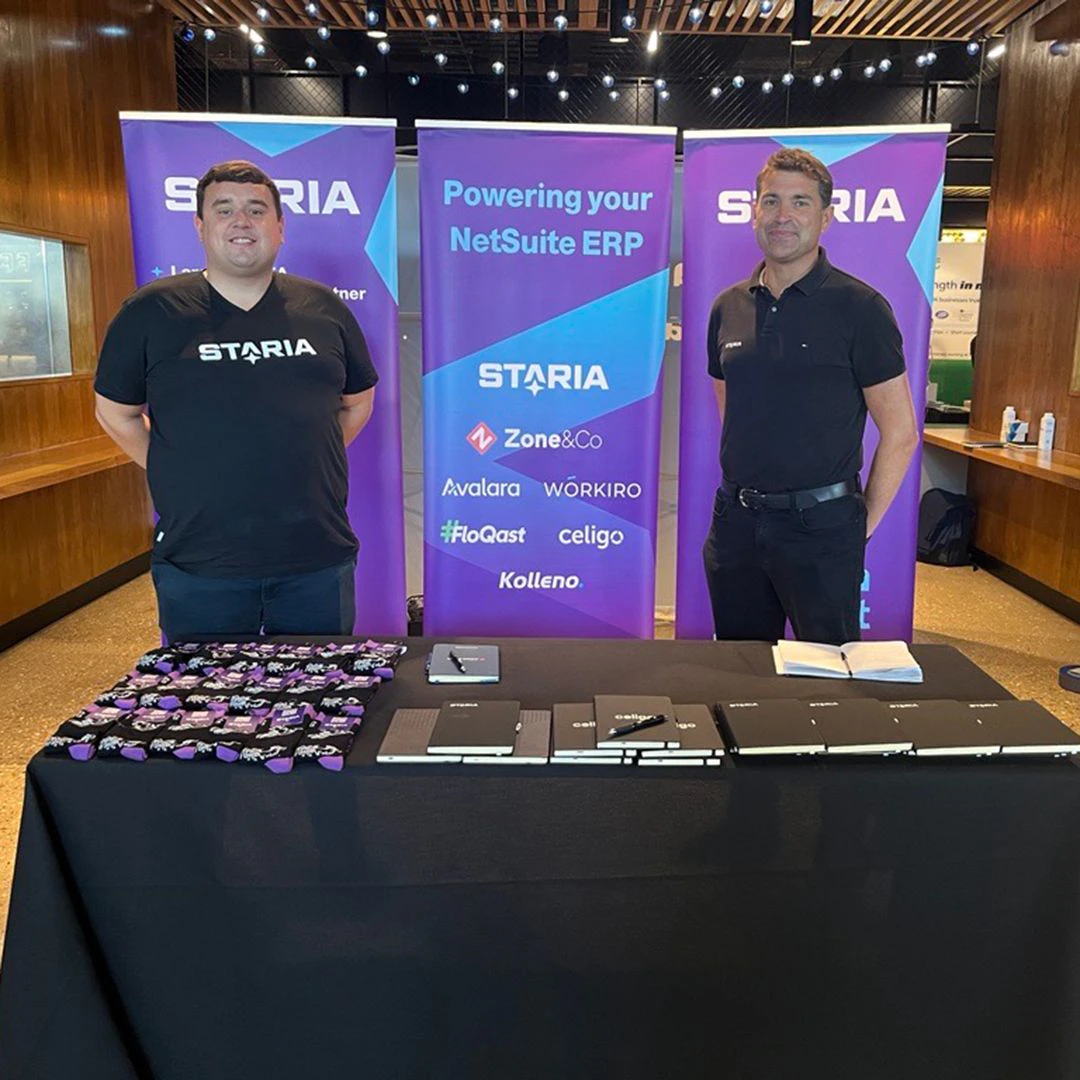Staria's UK team at Finance Showcase 2024