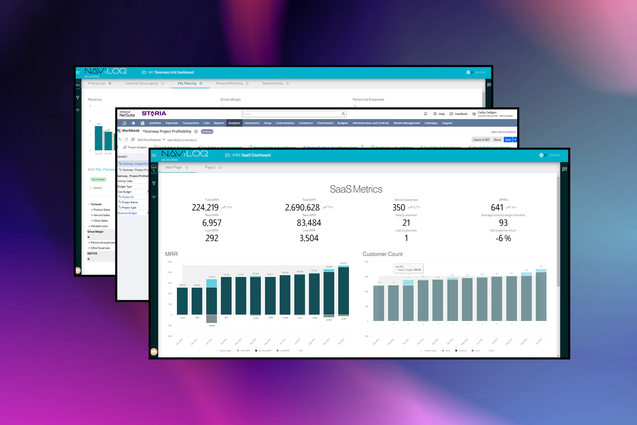 Software screenshots