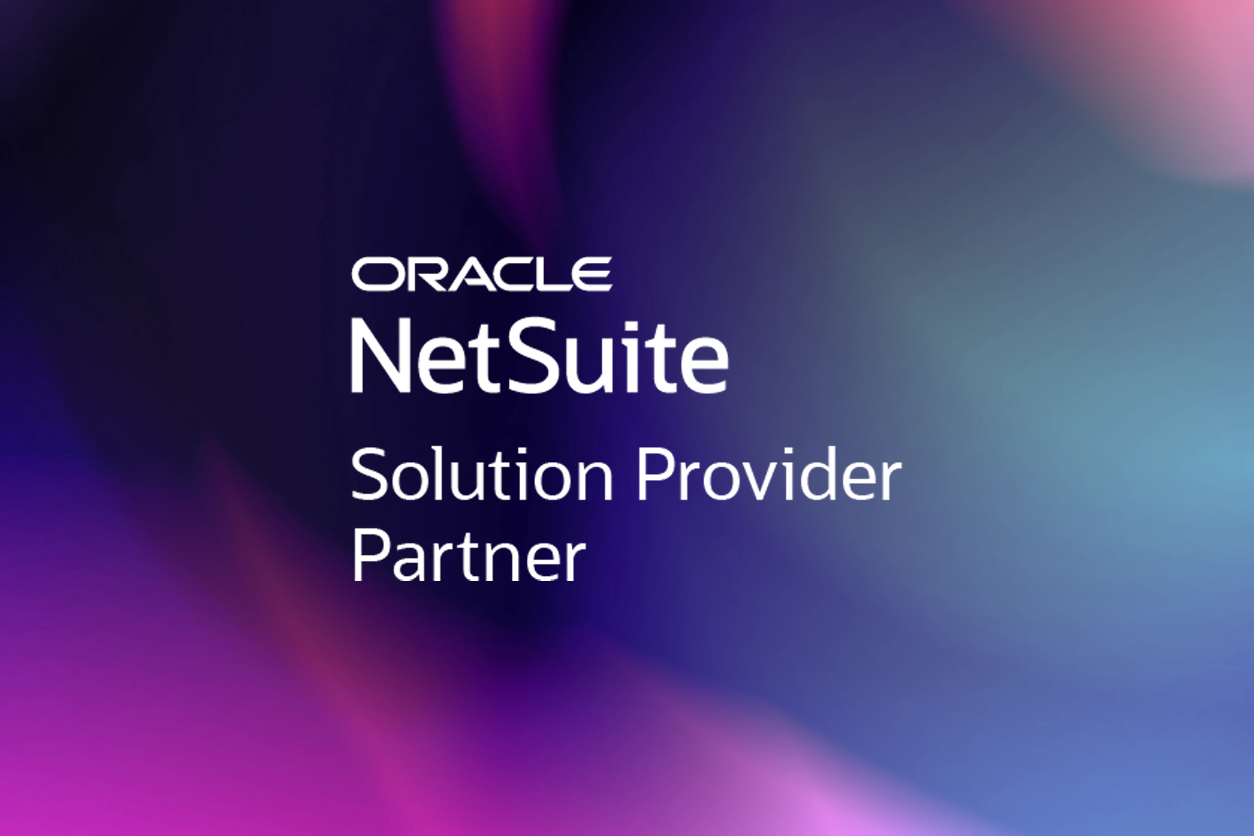 NetSuite solution provider partner