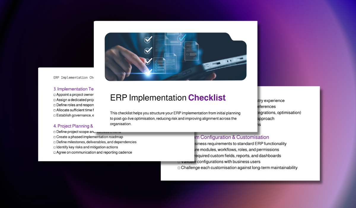 ERP Implementation Checklist: Practical Steps to Success