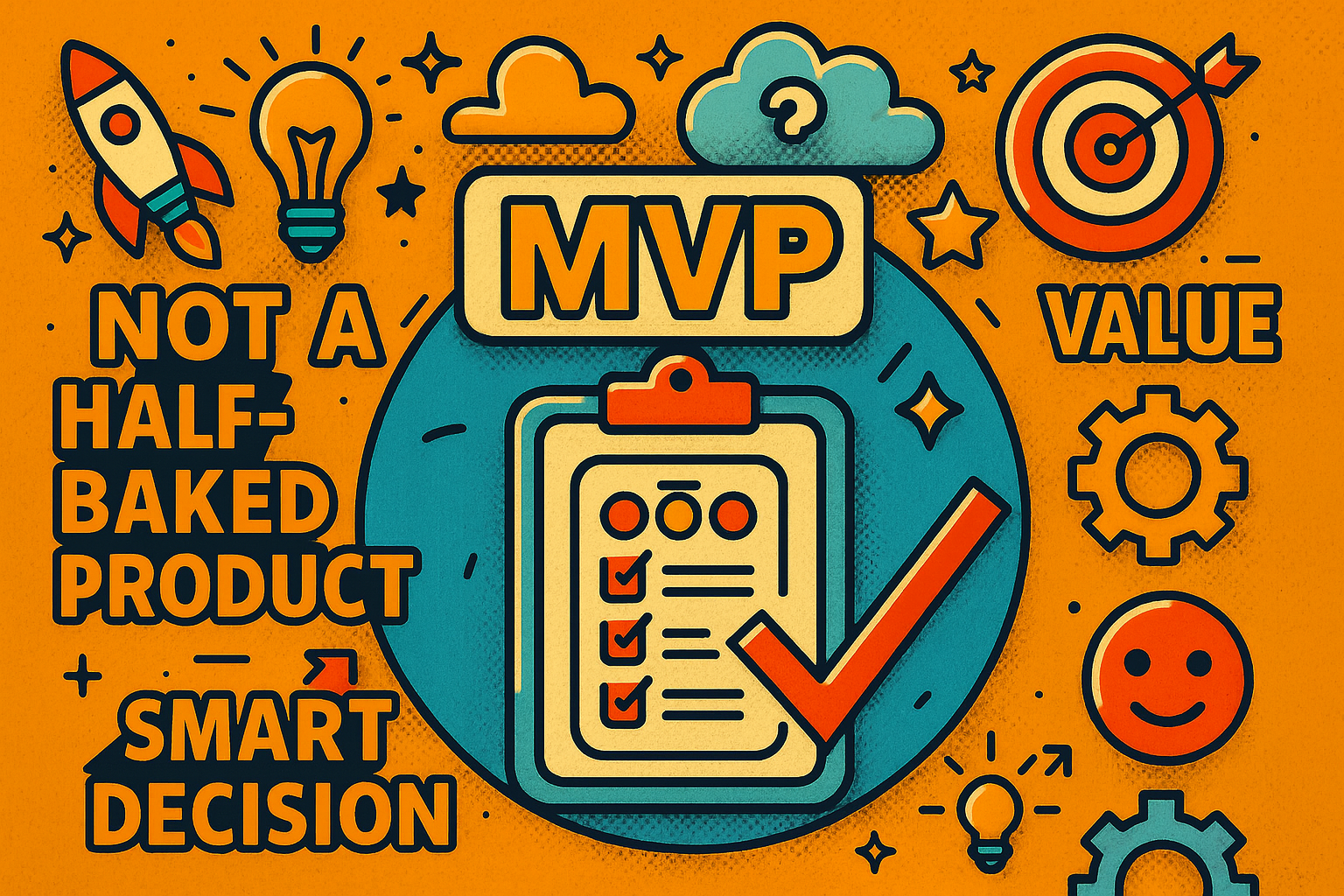 MVP - לא מוצר חצי אפוי אלא החלטה חכמה אלמנטים של MVP