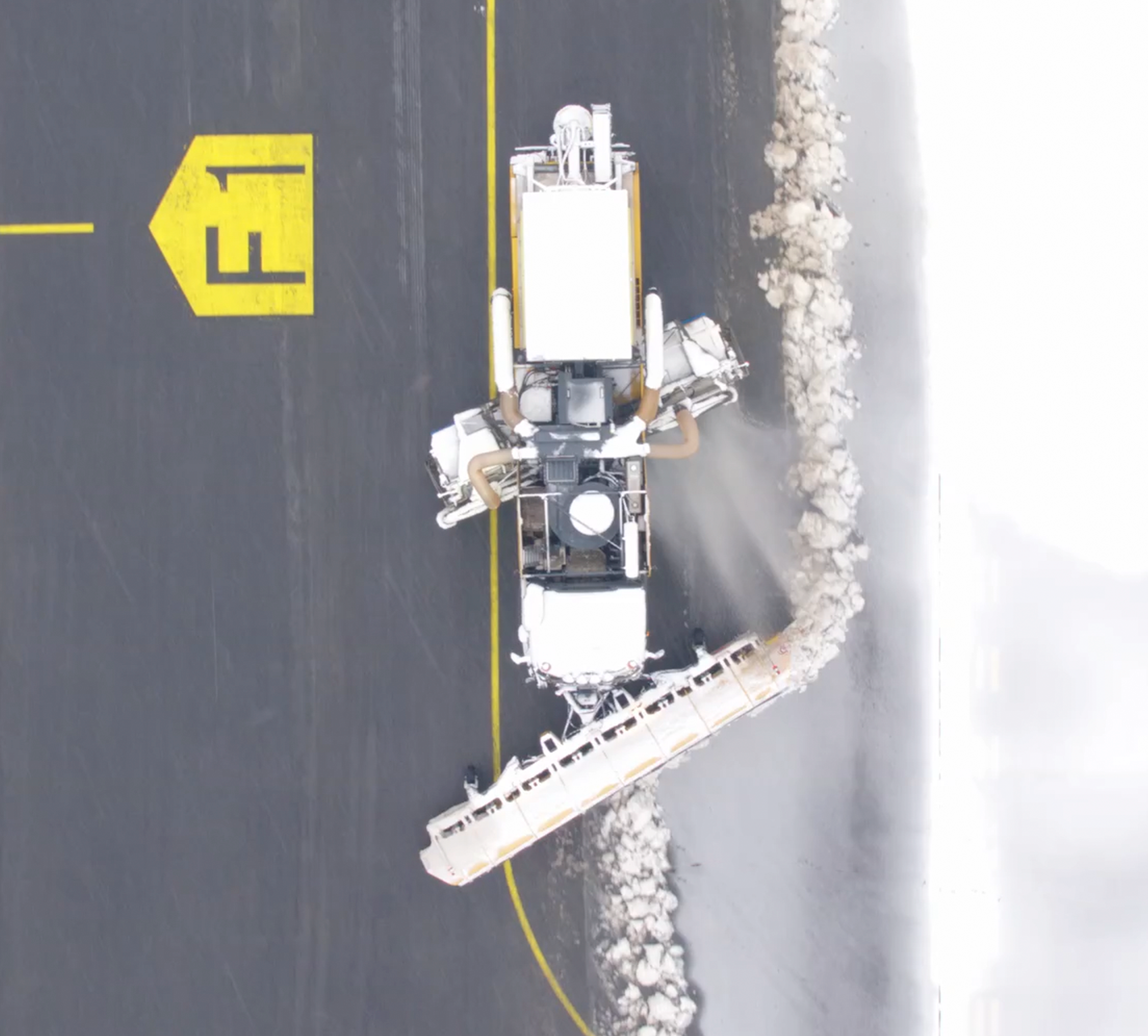 Boschung Jetbroom, Flughafen-Hochgeschwindigkeitsschneeräumung