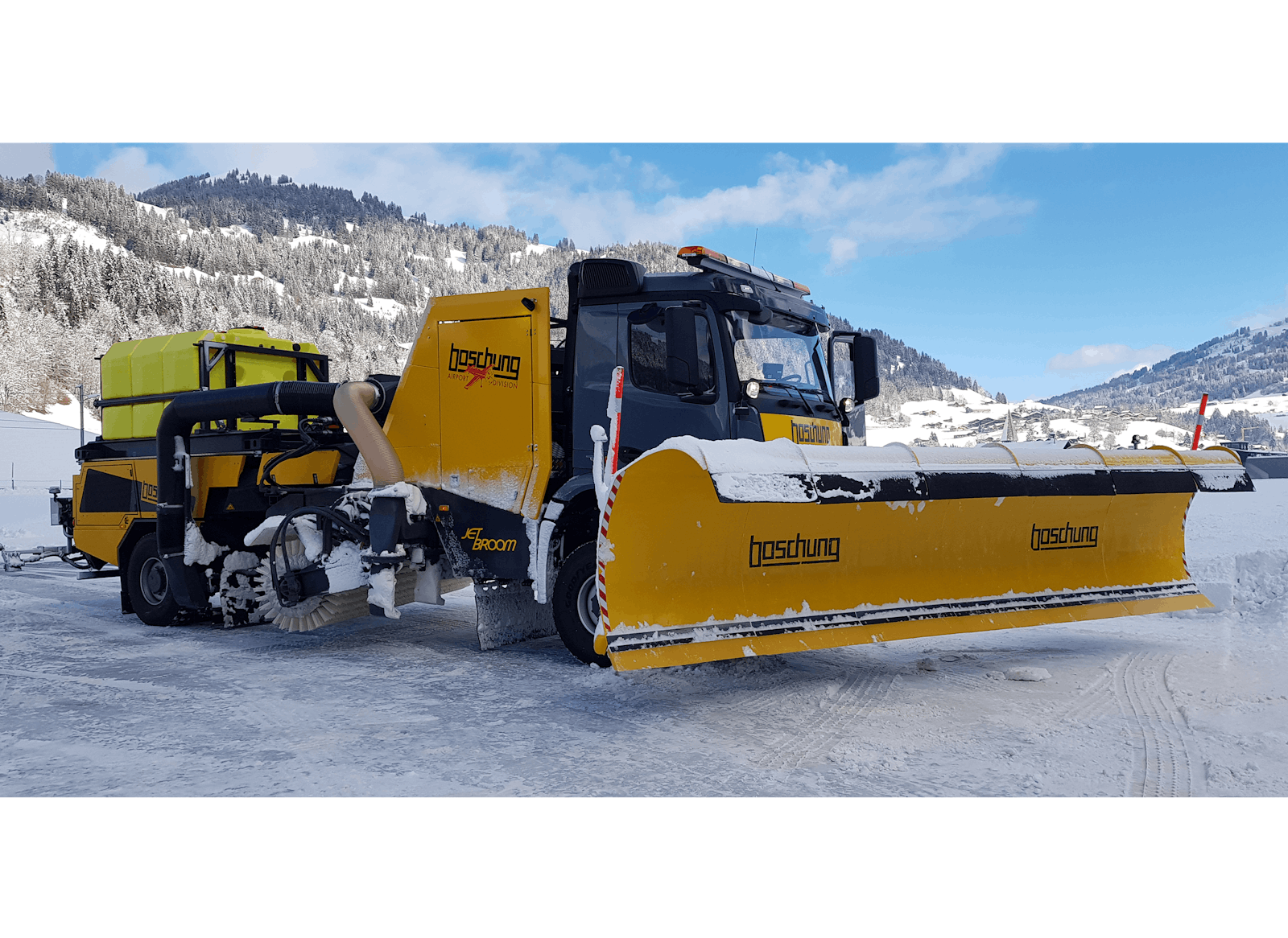 Boschung SDA Series Airport Runway Deicer Spreader