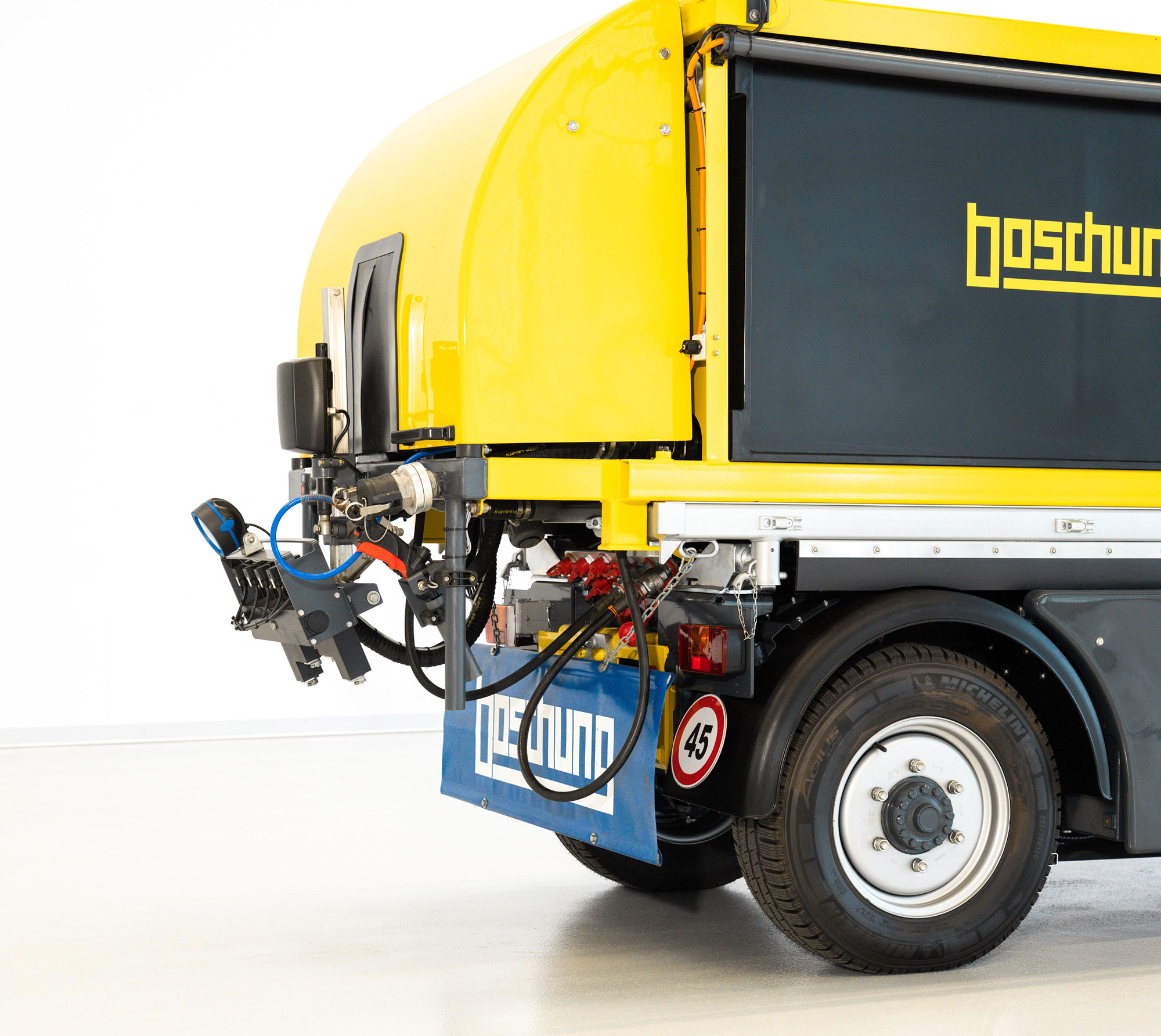 Épandeur étroit, FullWet de Boschung