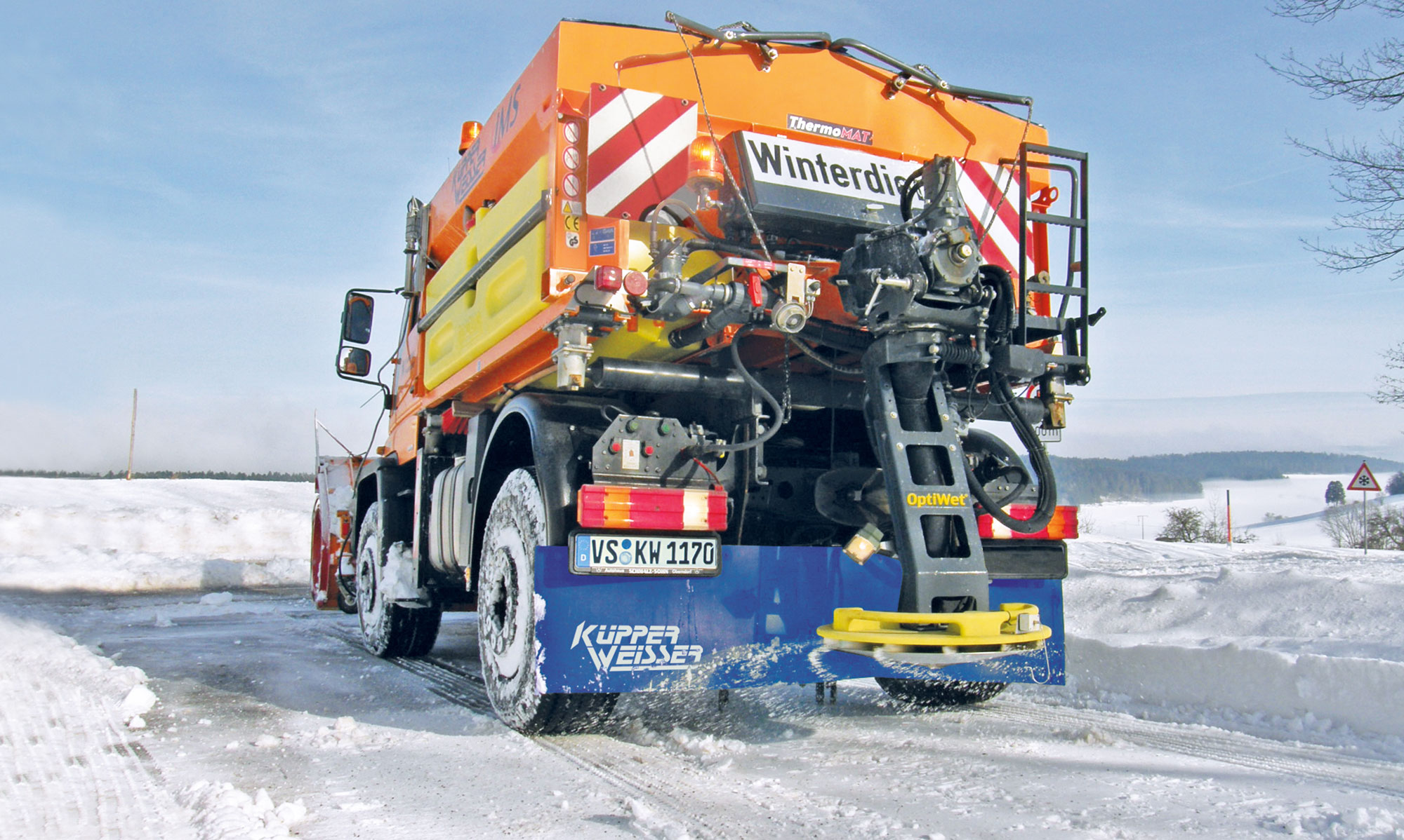Erstaunlich Salzstreuer Fr Winterdienst Fotos