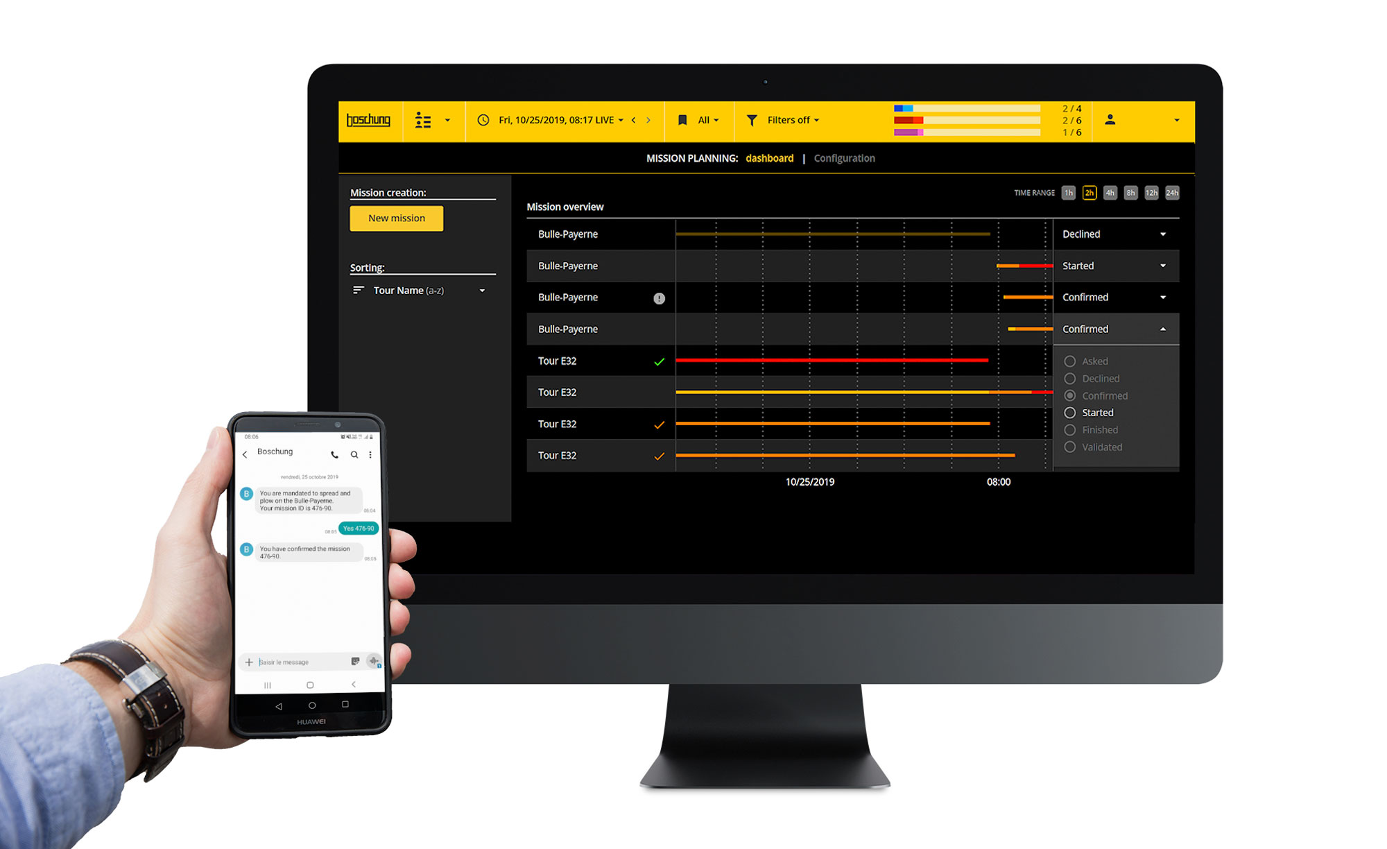 Boschung IMS, BORRMA, bVision