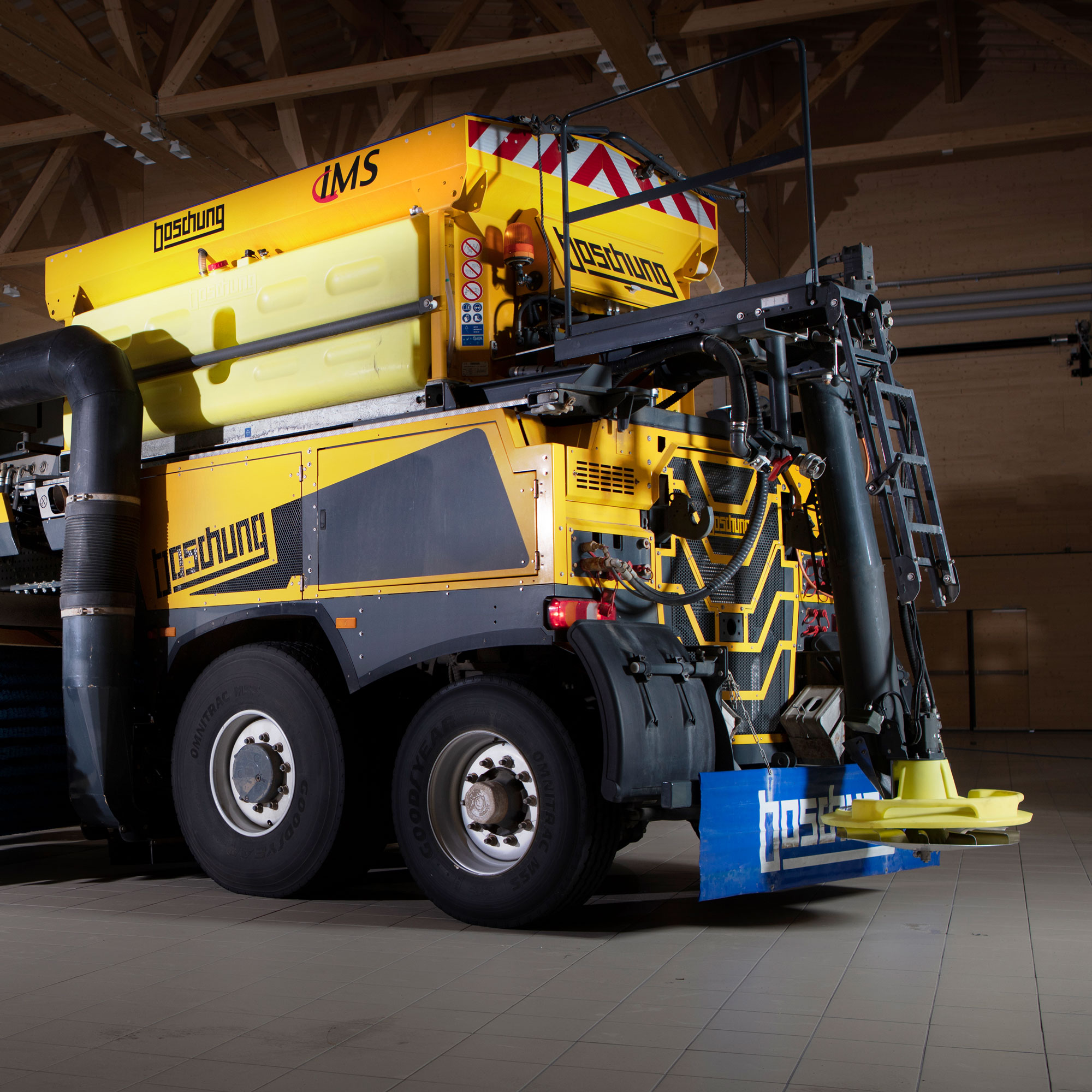 Boschung Jetbroom 10000, Technologie de dégivrage IMS, Équipement des pistes d'aéroport