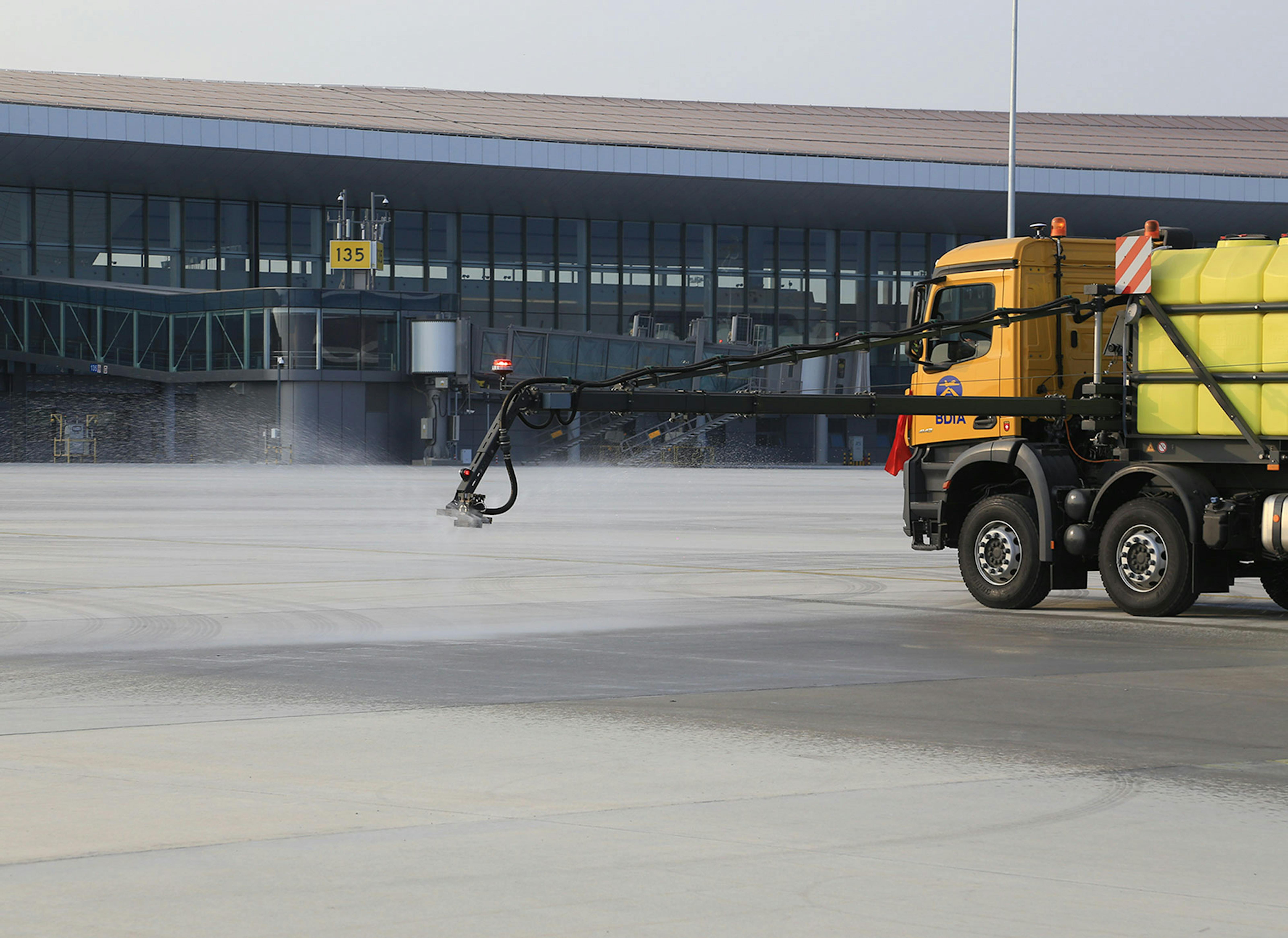 Boschung SDA Series Airport Runway Deicer Spreader