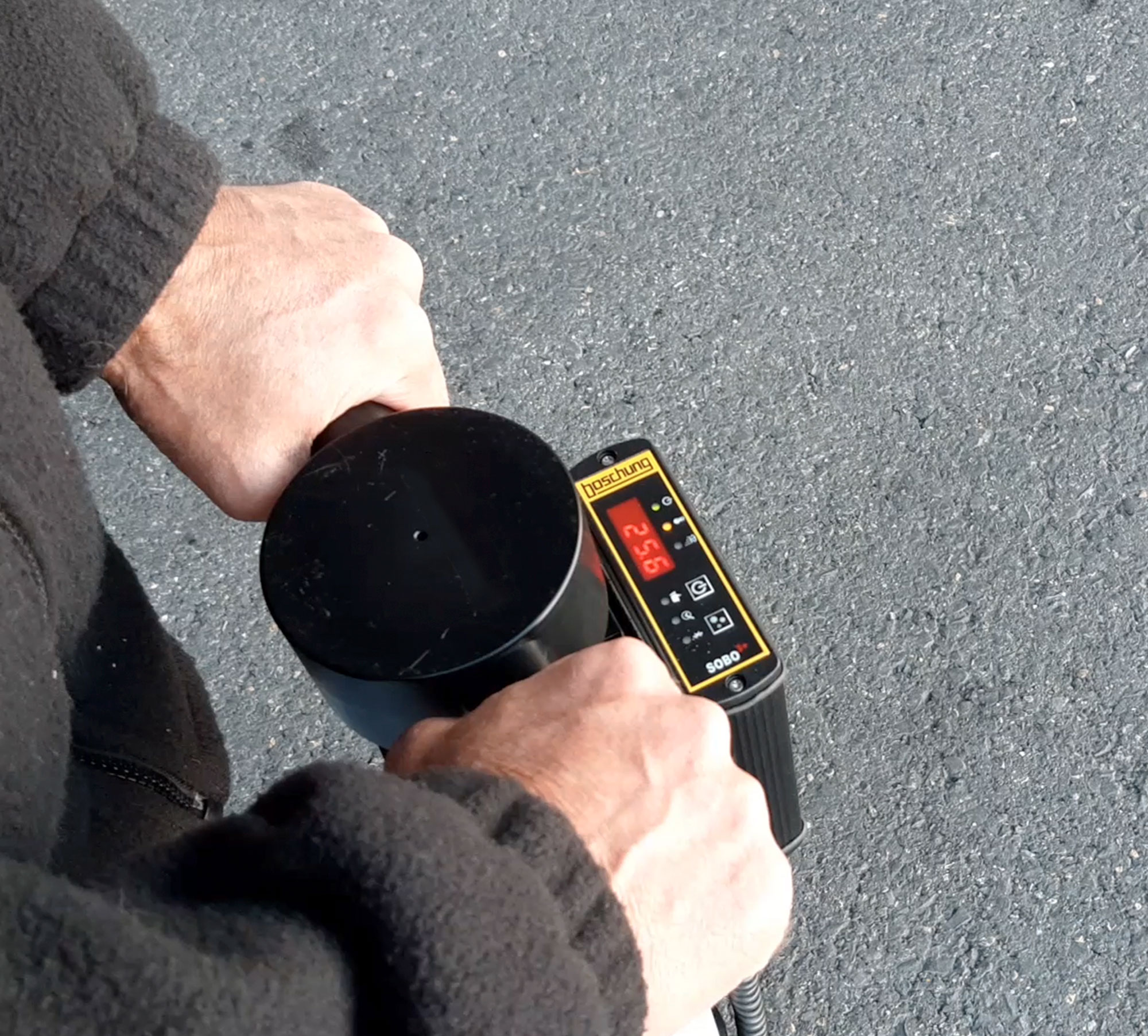 SOBO³⁺ - outil de surveillance de l'état des routes