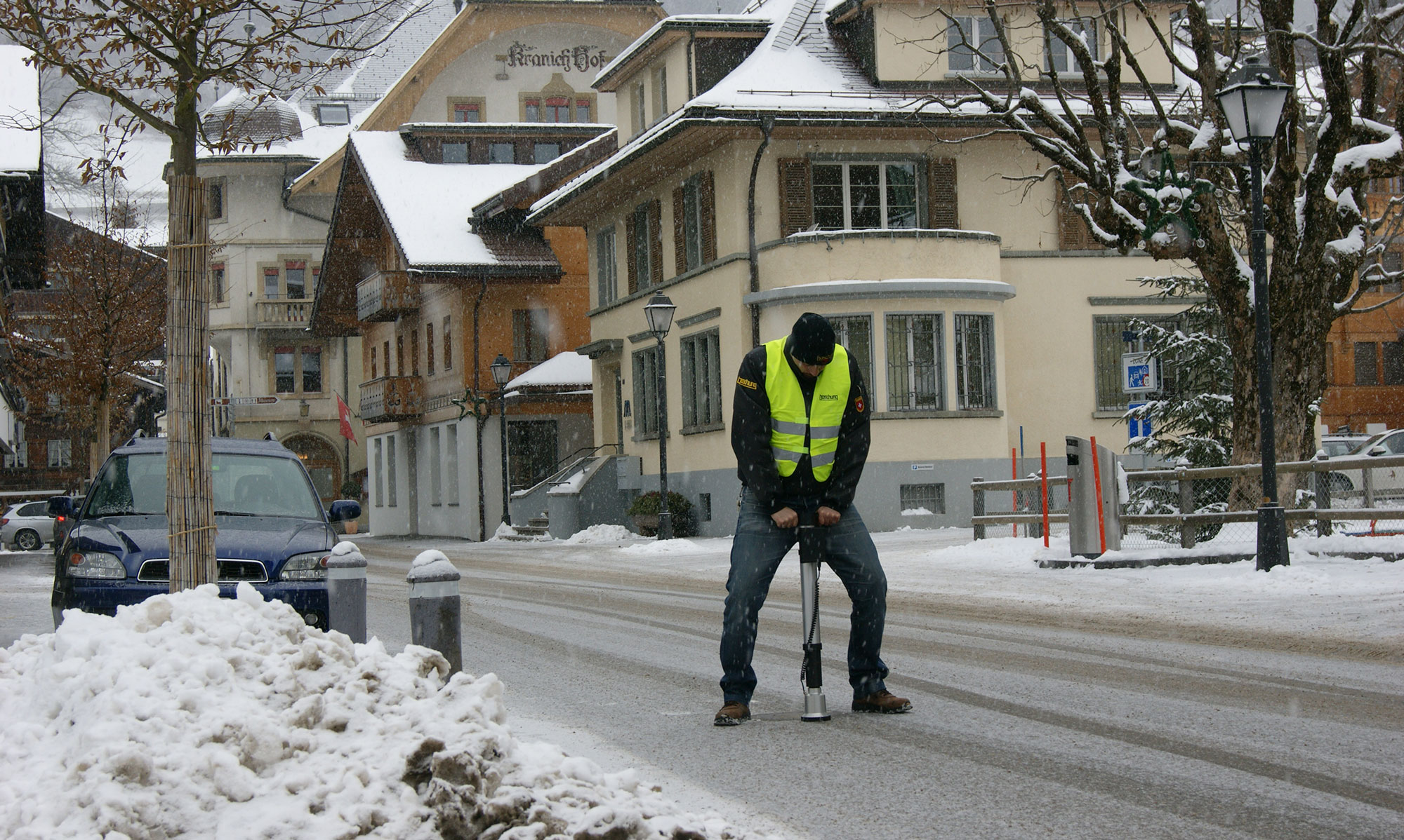 outil de surveillance de l'état des routes