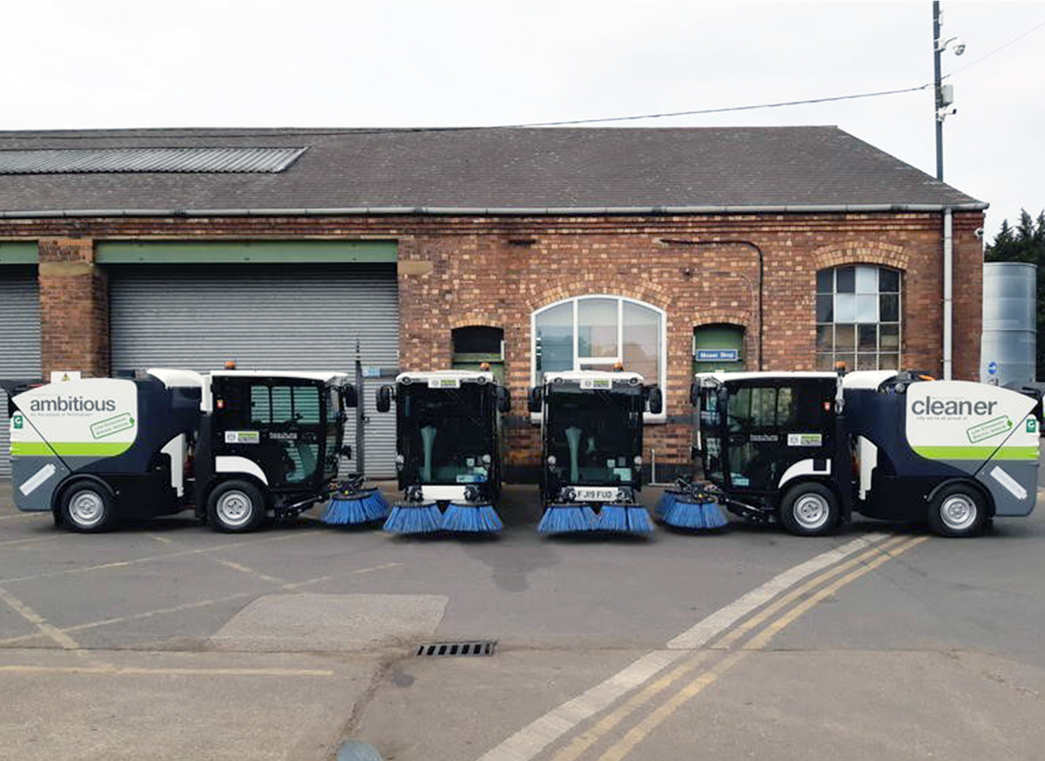 4 Electric Urban-Sweepers S2.0 in Nottingham