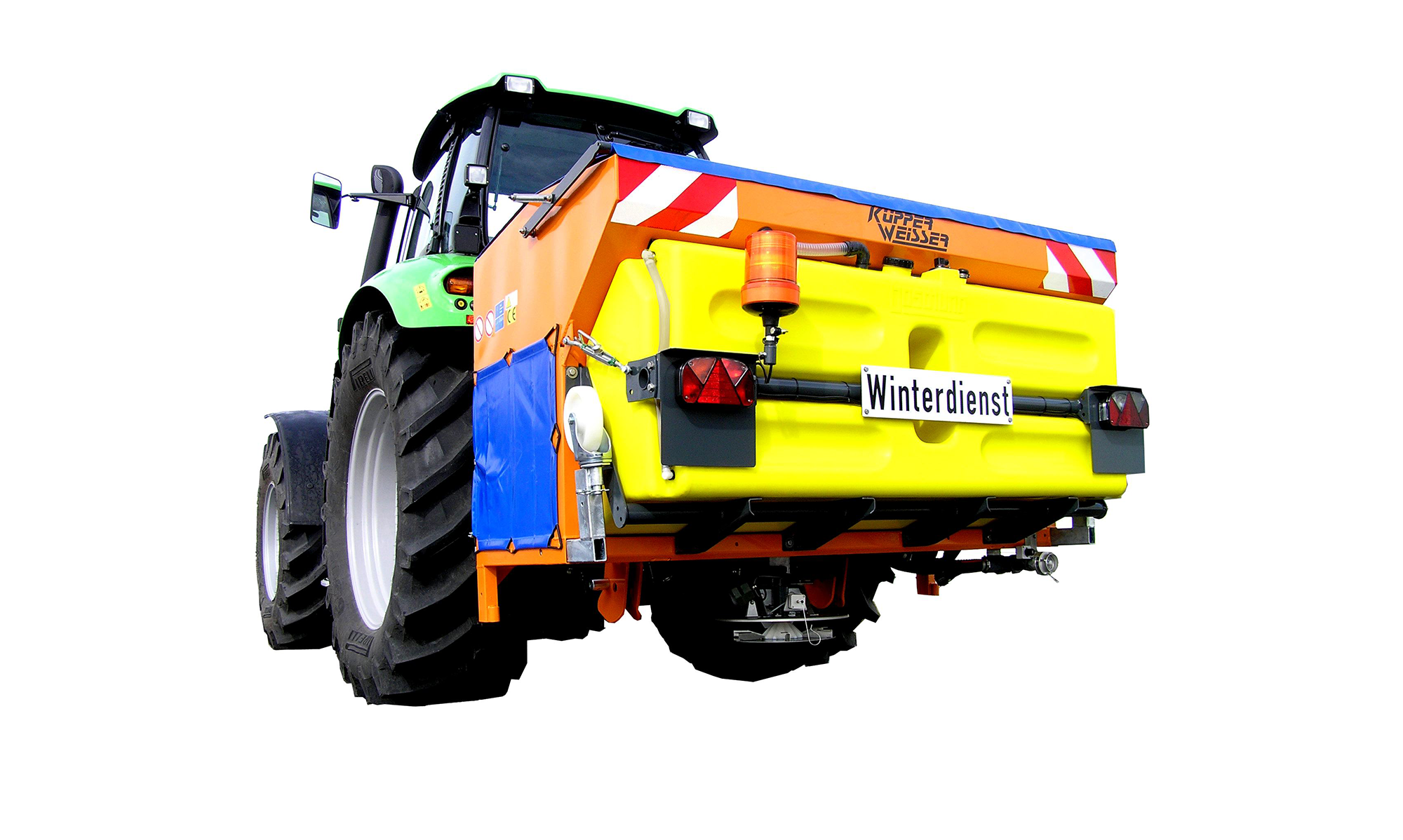 Boschung IMS P, Épandeuse portée avec raccord 3 points