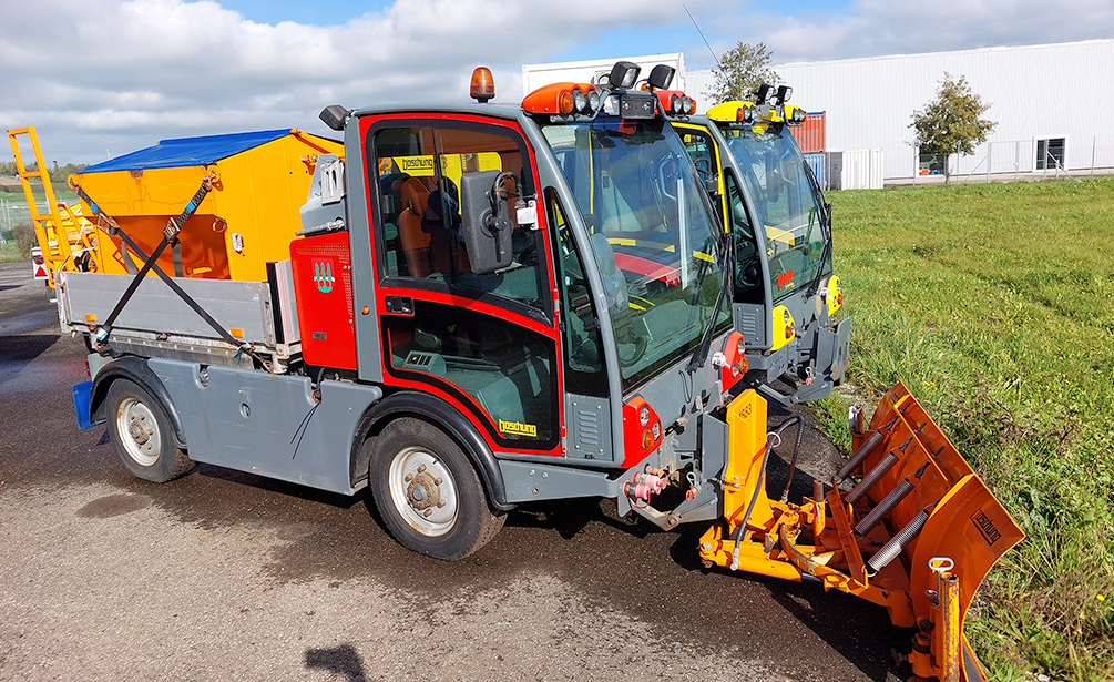 Transporteur polyvalent d'occasion, Boschung Pony P4
