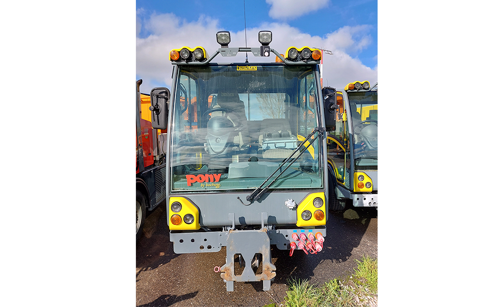 Transporteur polyvalent d'occasion, Boschung Pony P4