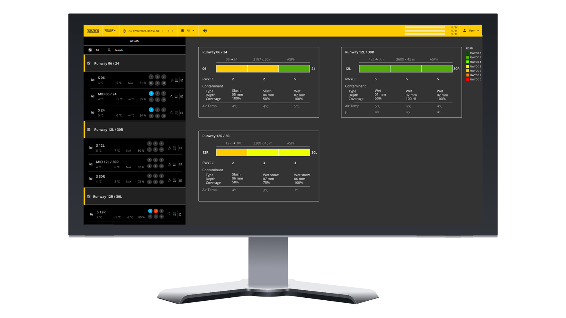 Boschung signs an agreement with Safran to integrate aircraft braking data into ATLAS