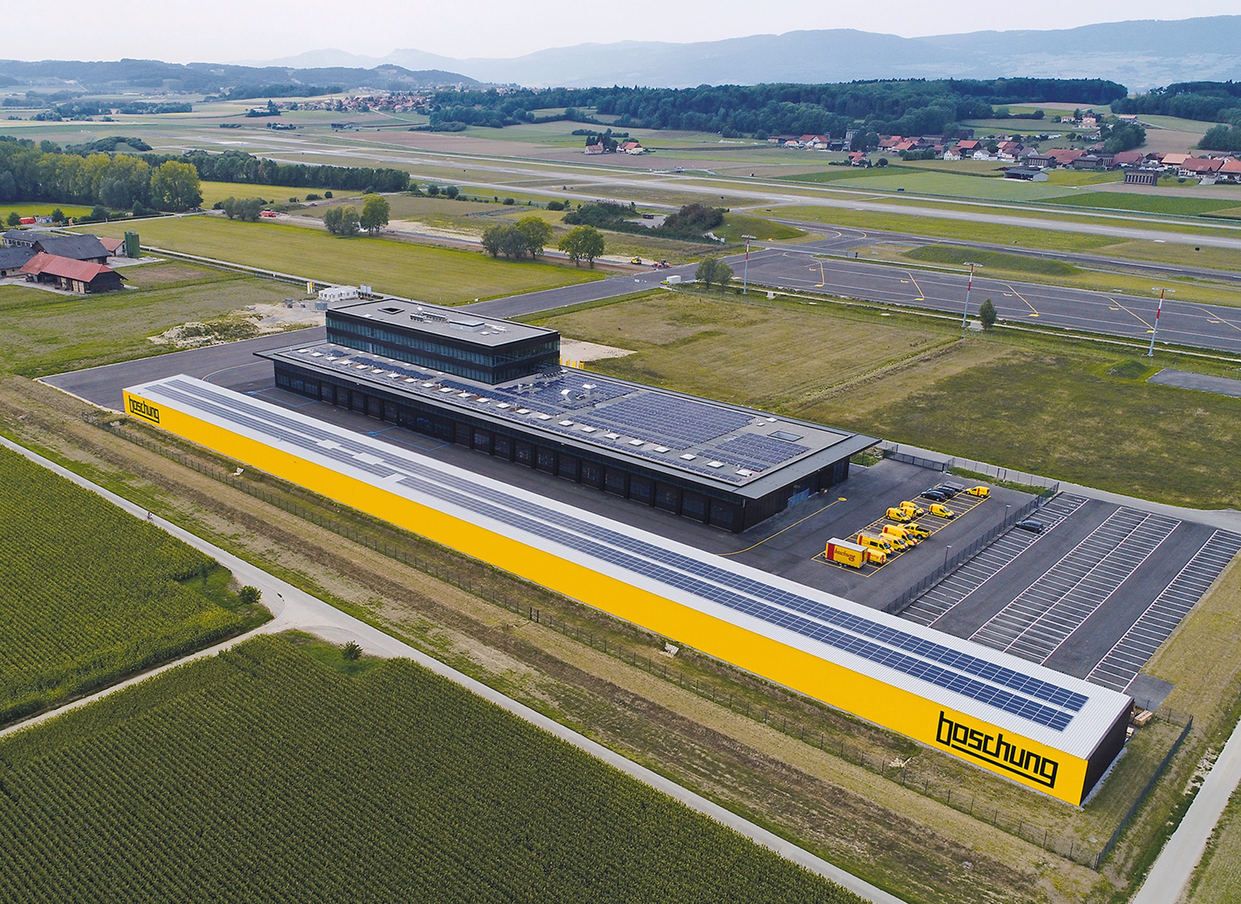 The new “Boschung Technology Center”