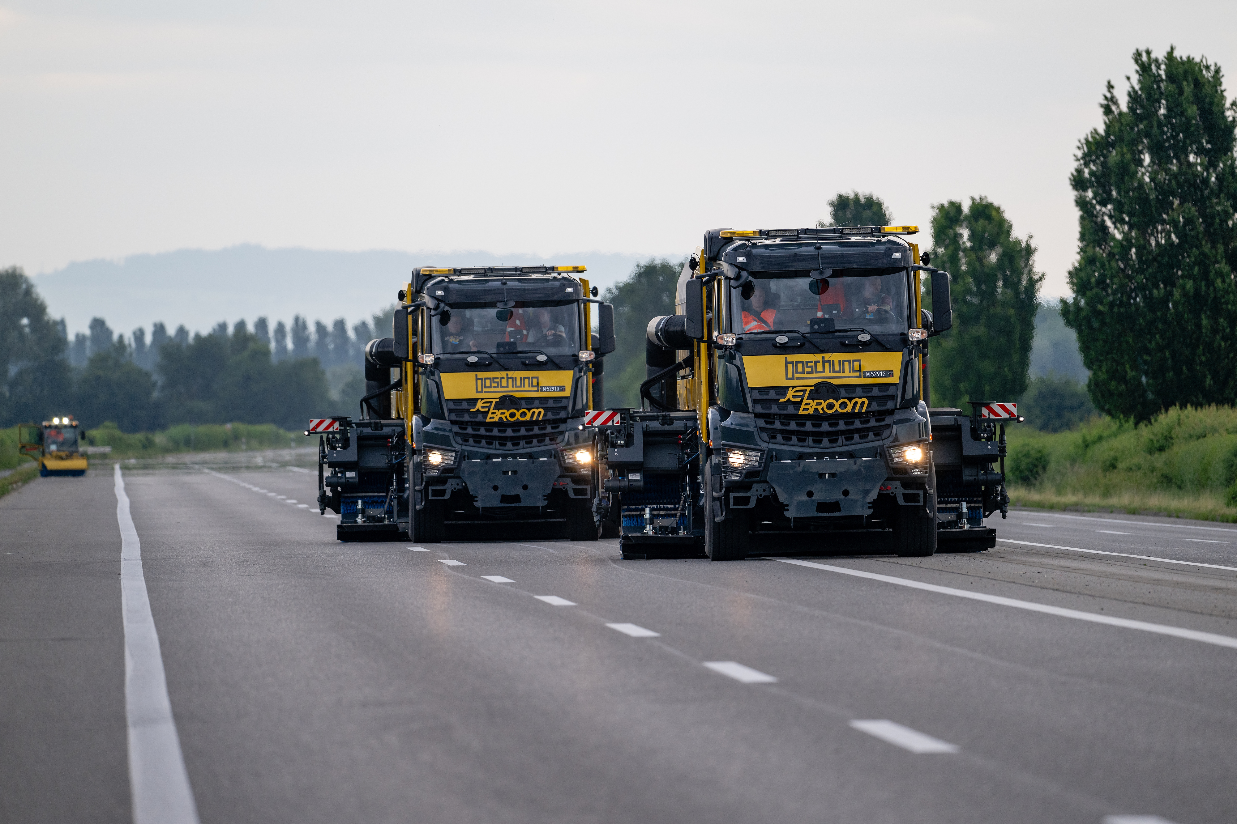 Jetbroom for the Swiss Air Force's “Alpha Uno” exercise