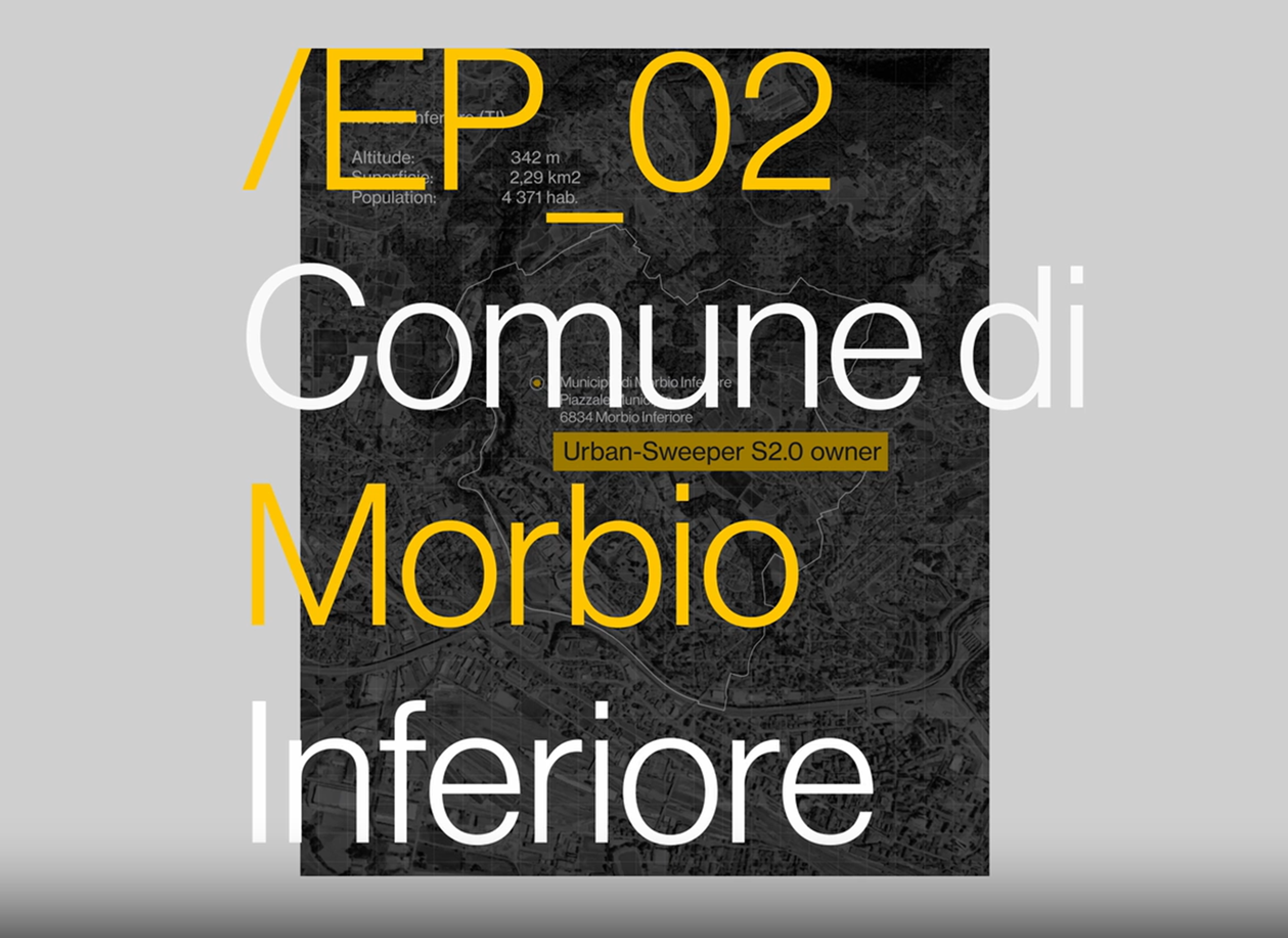 Morbio Inferiore Goes ELECTRIC with the Urban-Sweeper S2.0