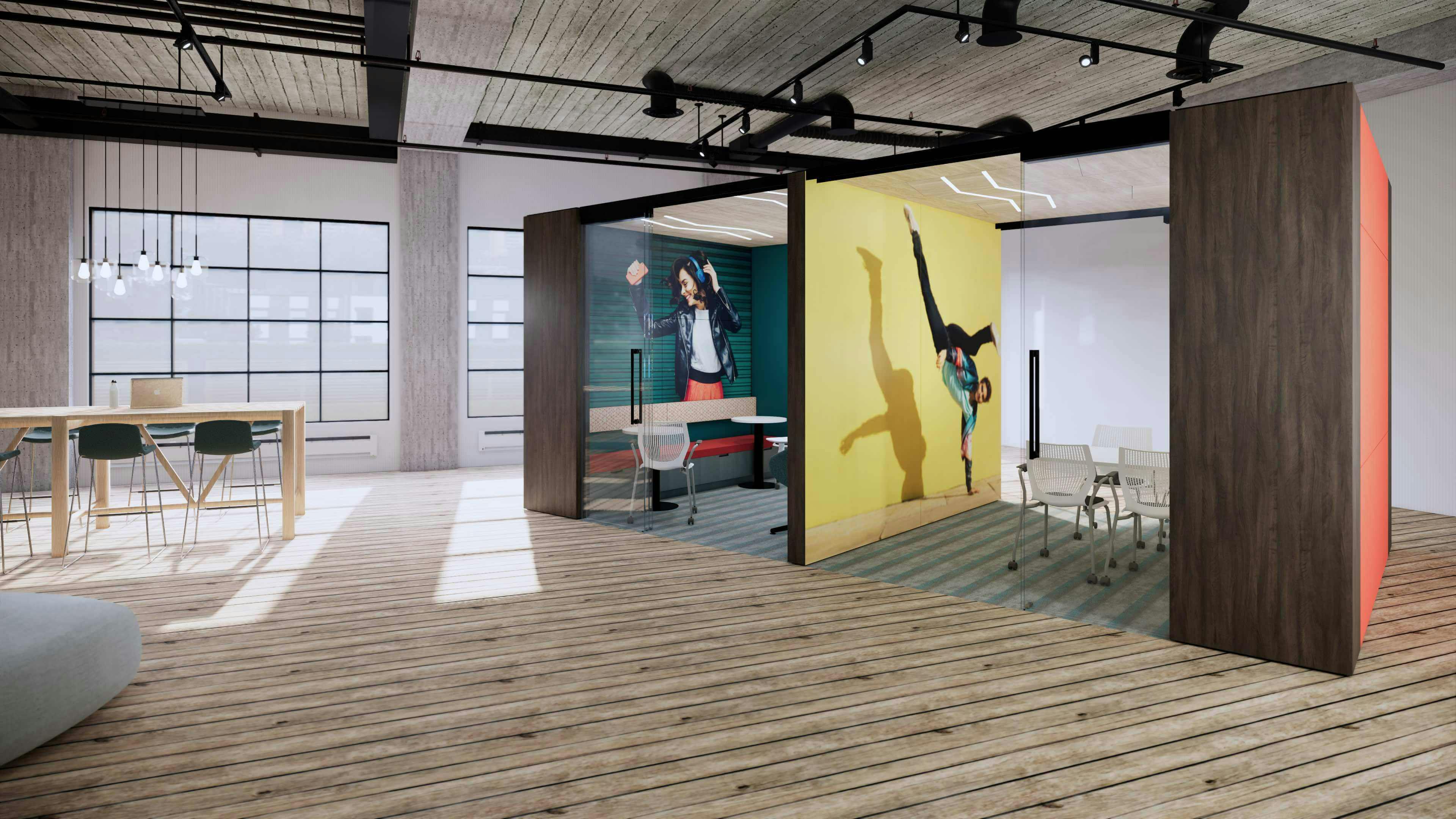 Inside of office