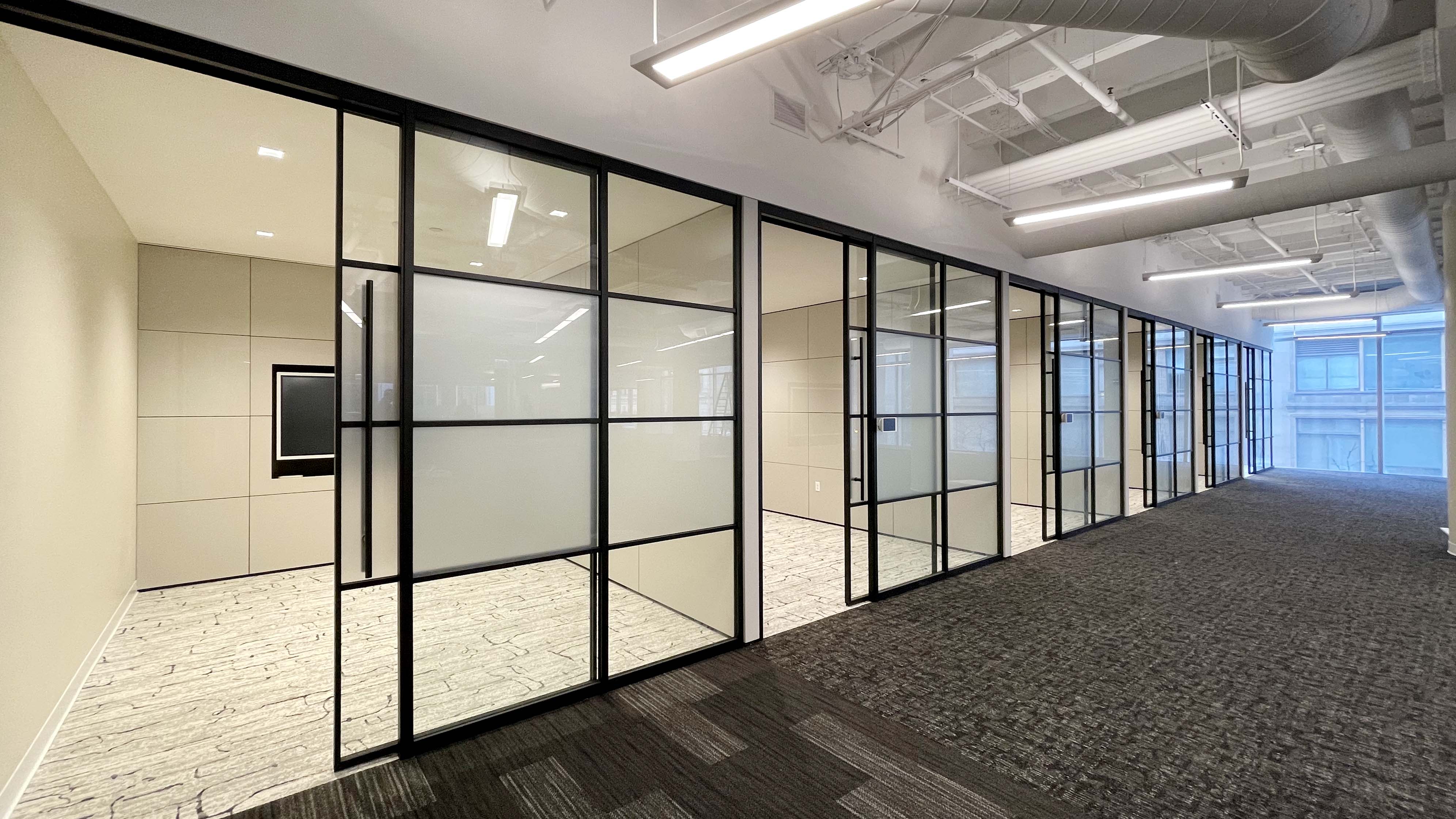 Falkbuilt Chicago Metro commercial + office glass walls