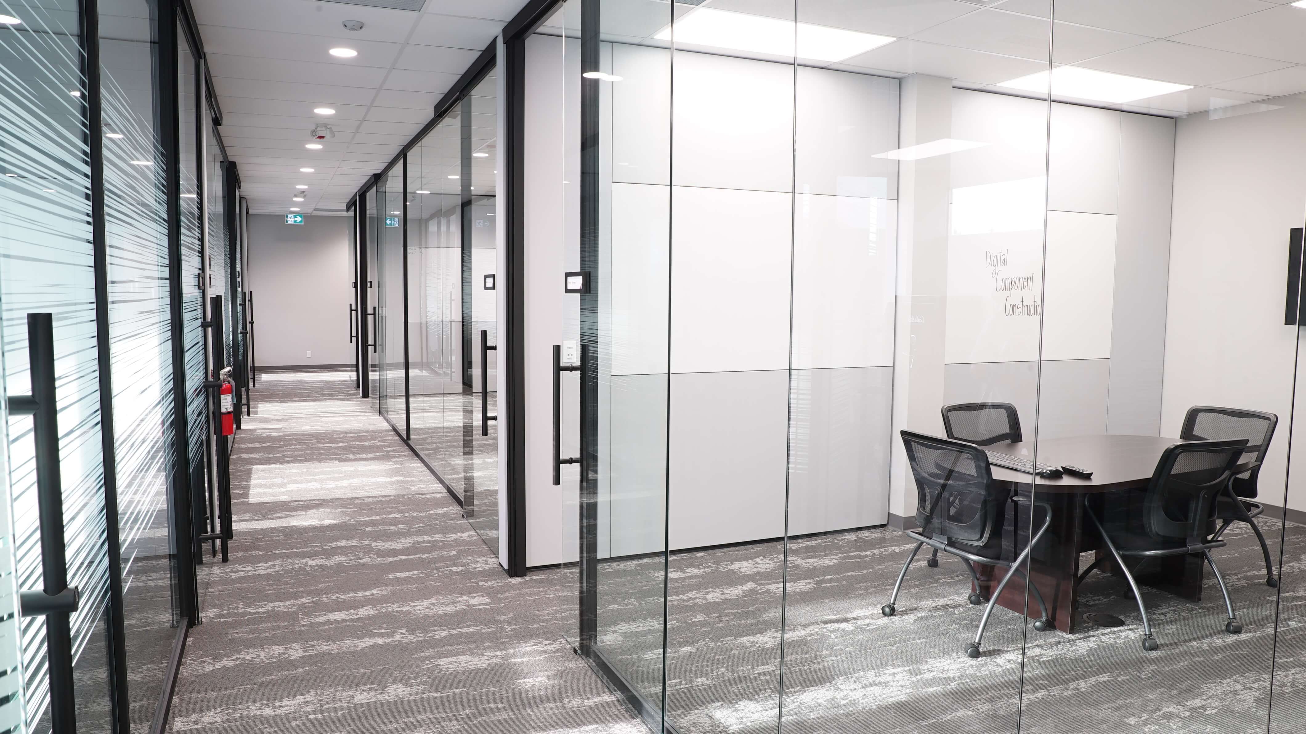 Falkbuilt Calgary commercial + office glass walls