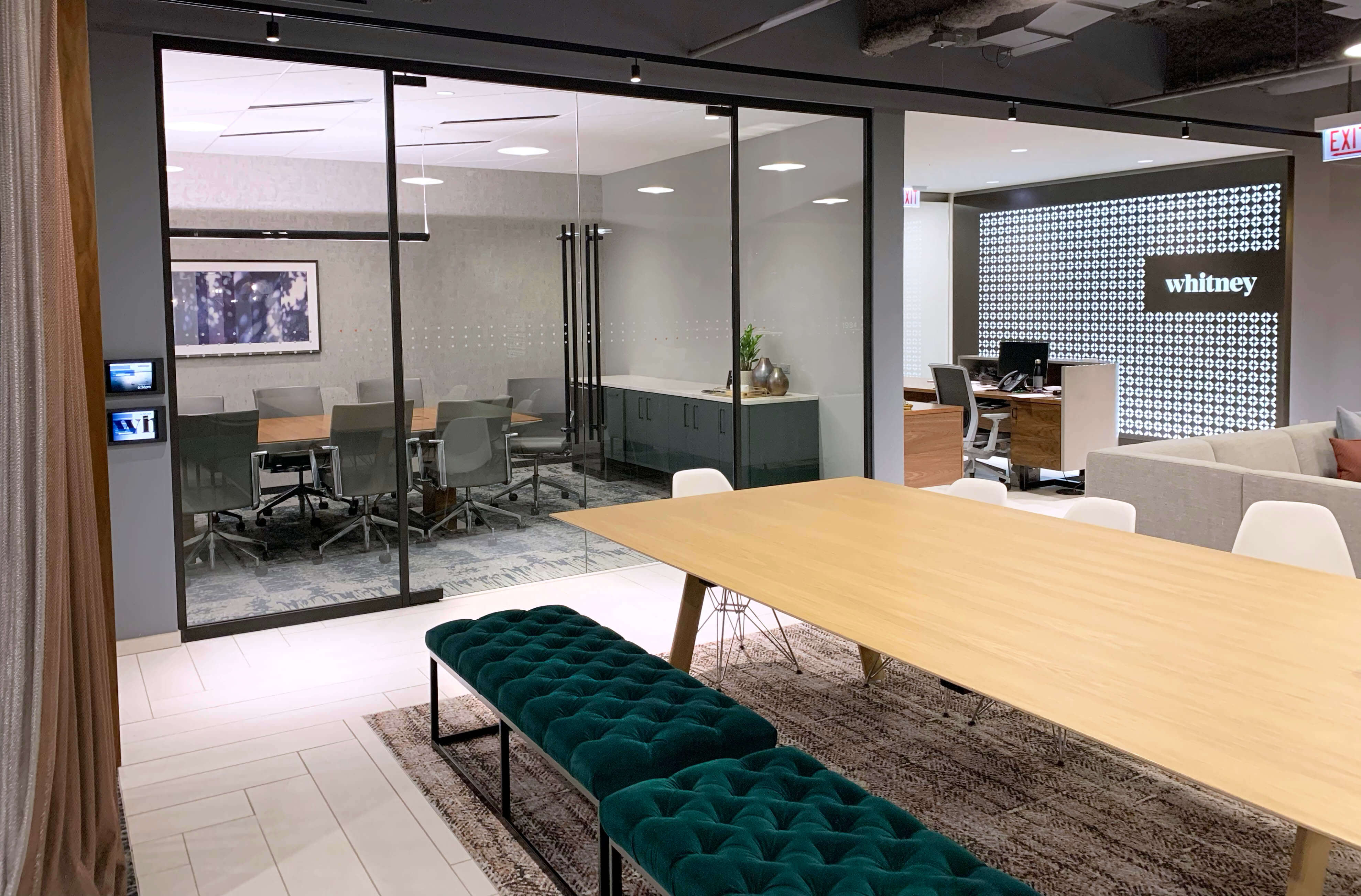 Chicago Metro commercial + office glass walls glass doors