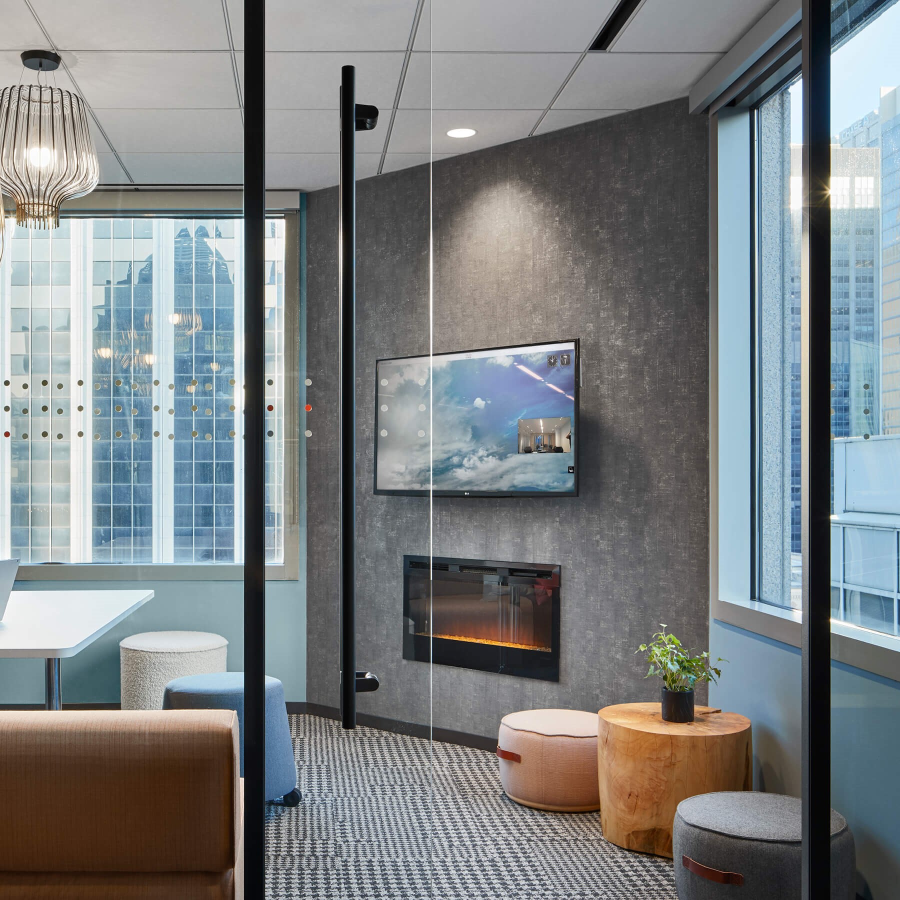 Chicago Metro commercial + office glass walls glass doors
