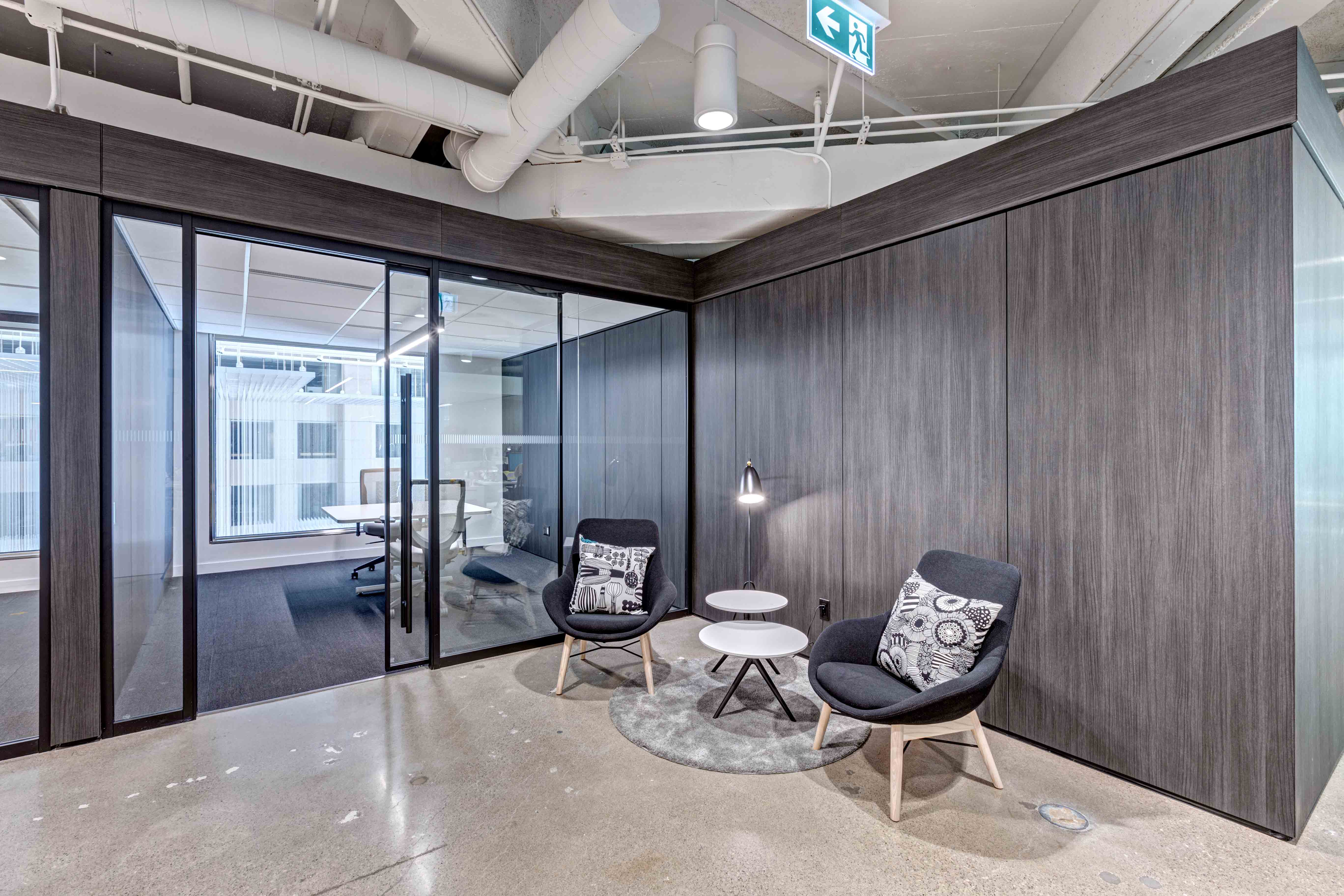Falkbuilt Greater Toronto commercial + office solid walls glass walls