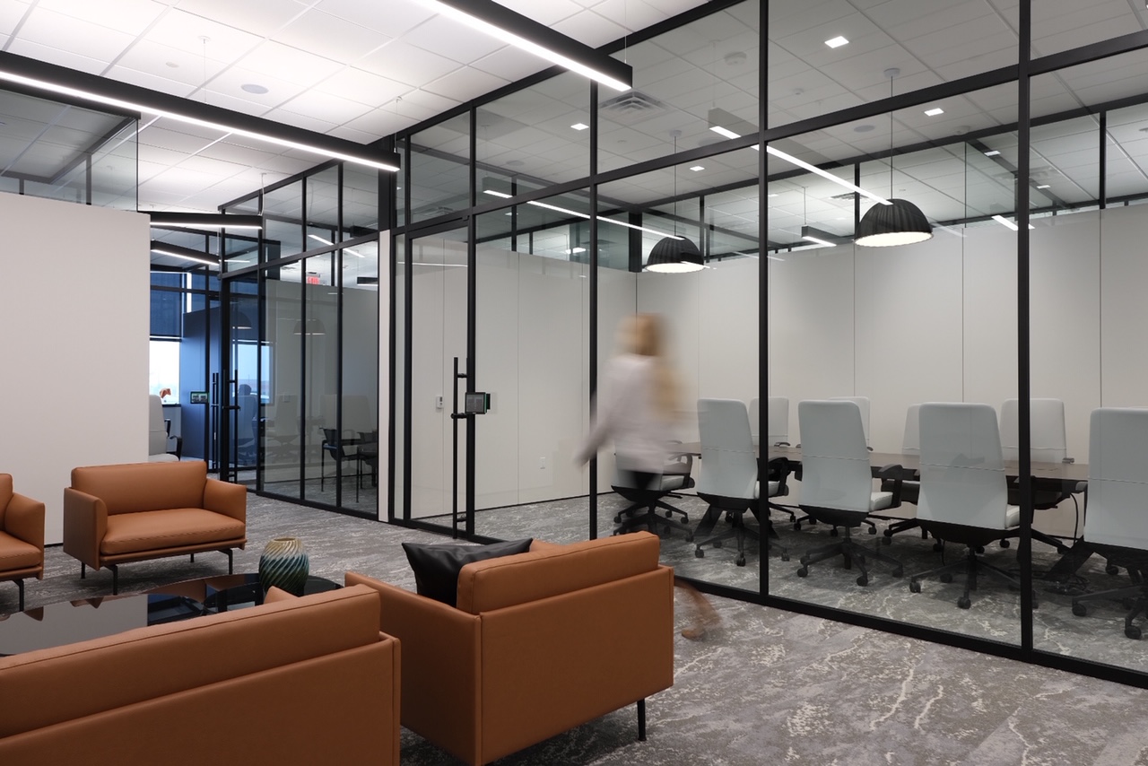 Falkbuilt Des Moines commercial + office glass walls