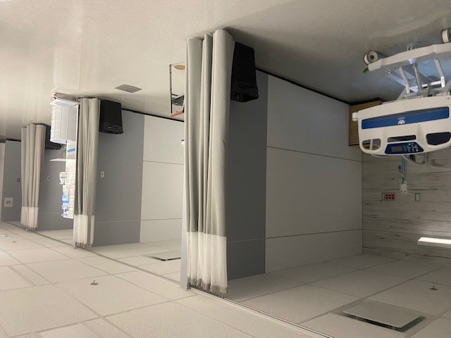 Falkbuilt Greater Montreal healthcare headwall cladding 
