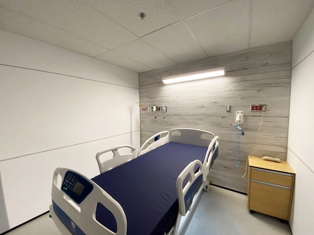Falkbuilt Greater Montreal healthcare headwall cladding 