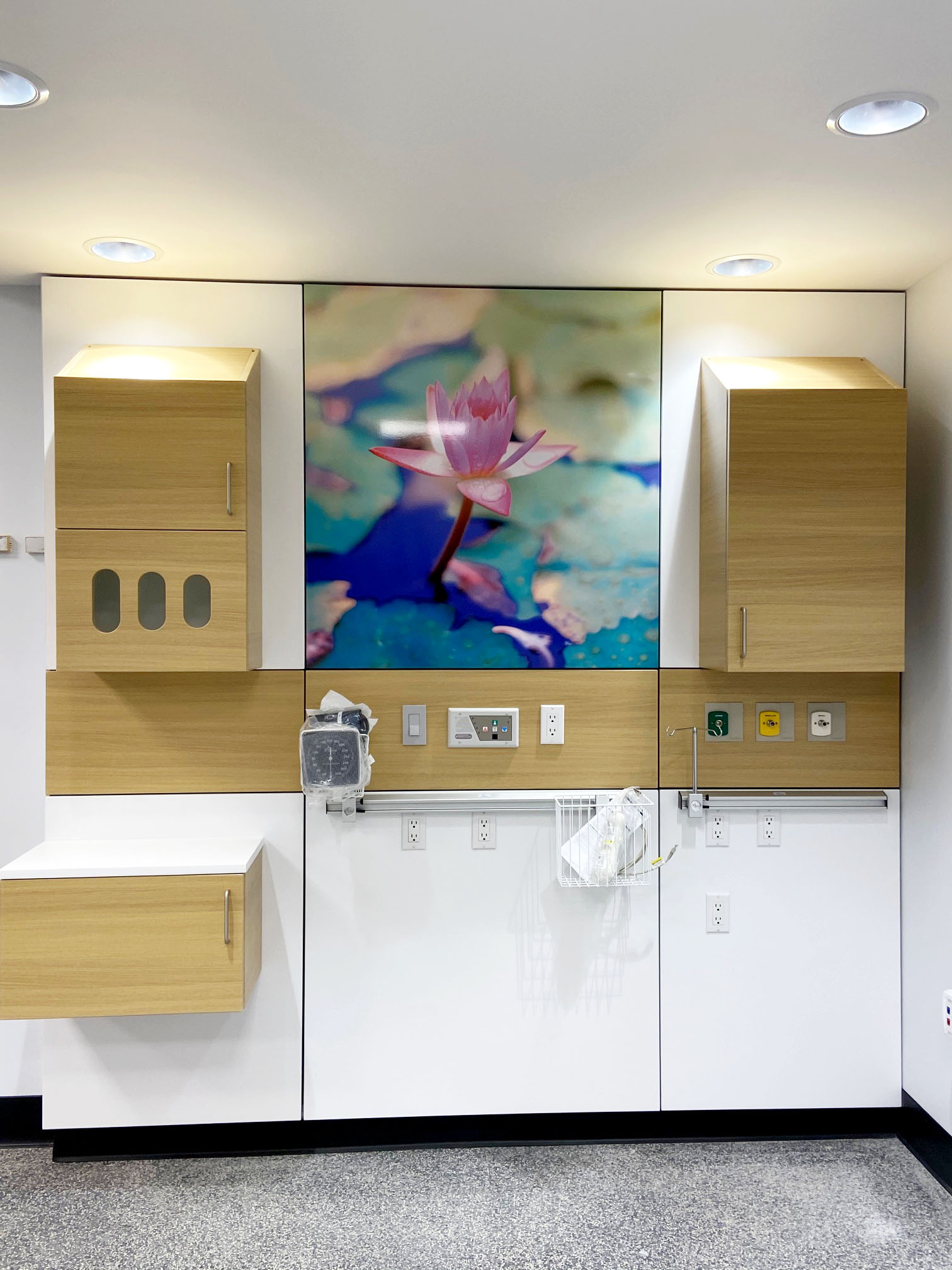 Falkbuilt healthcare cladding millwork electrical finishes