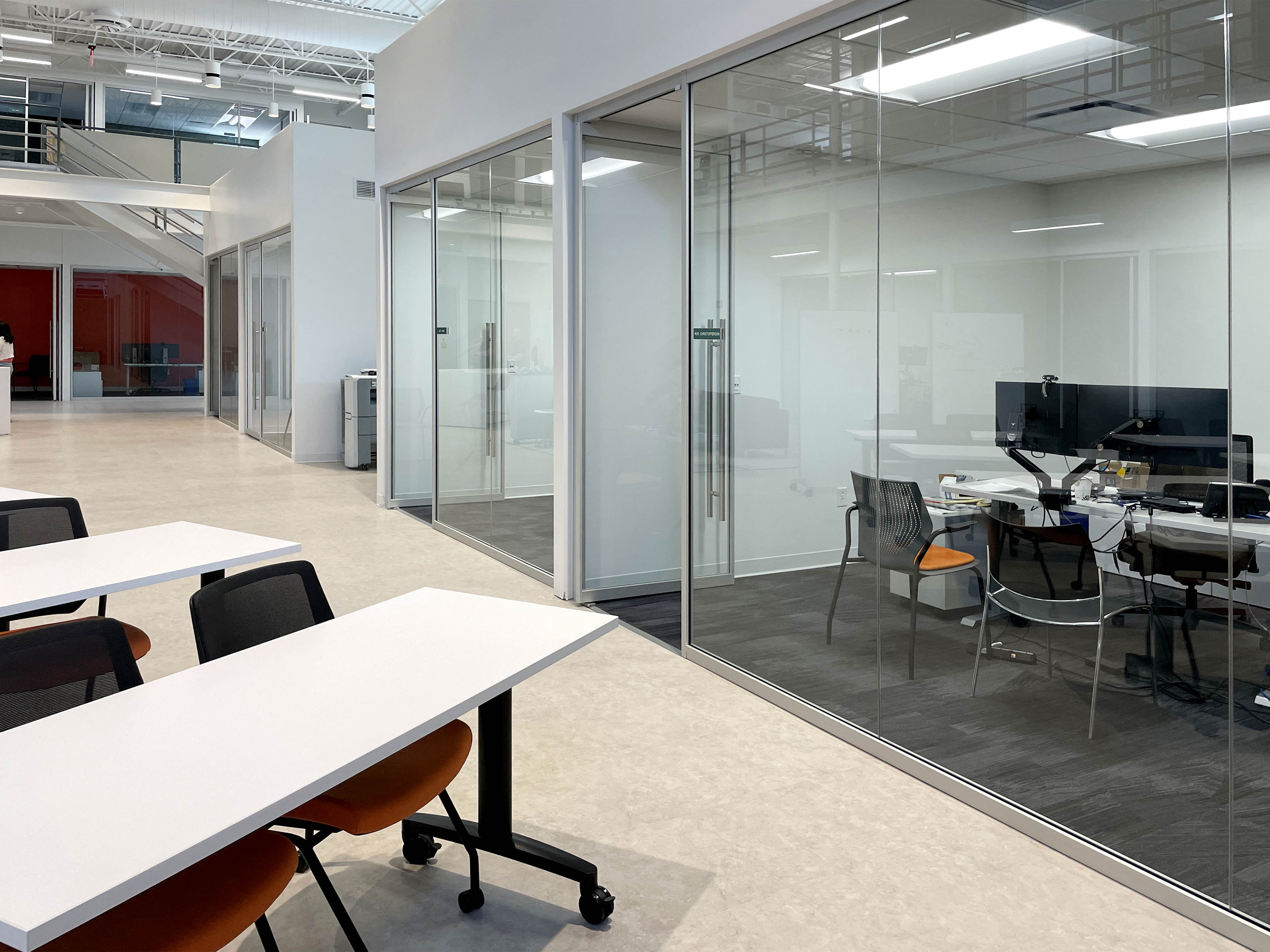 Falkbuilt Des Moines commercial + office glass walls