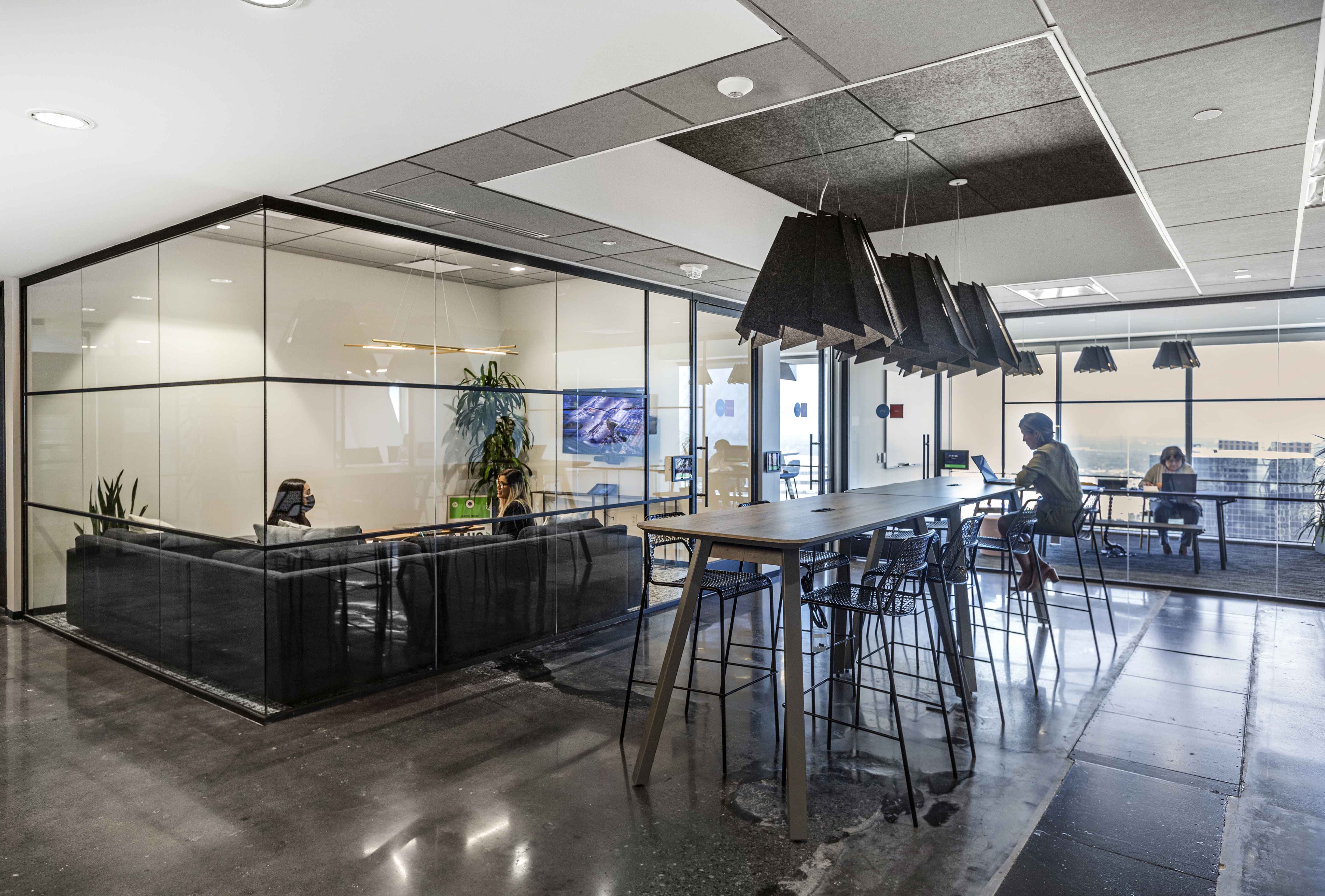 Falkbuilt Dallas commercial + office glass walls