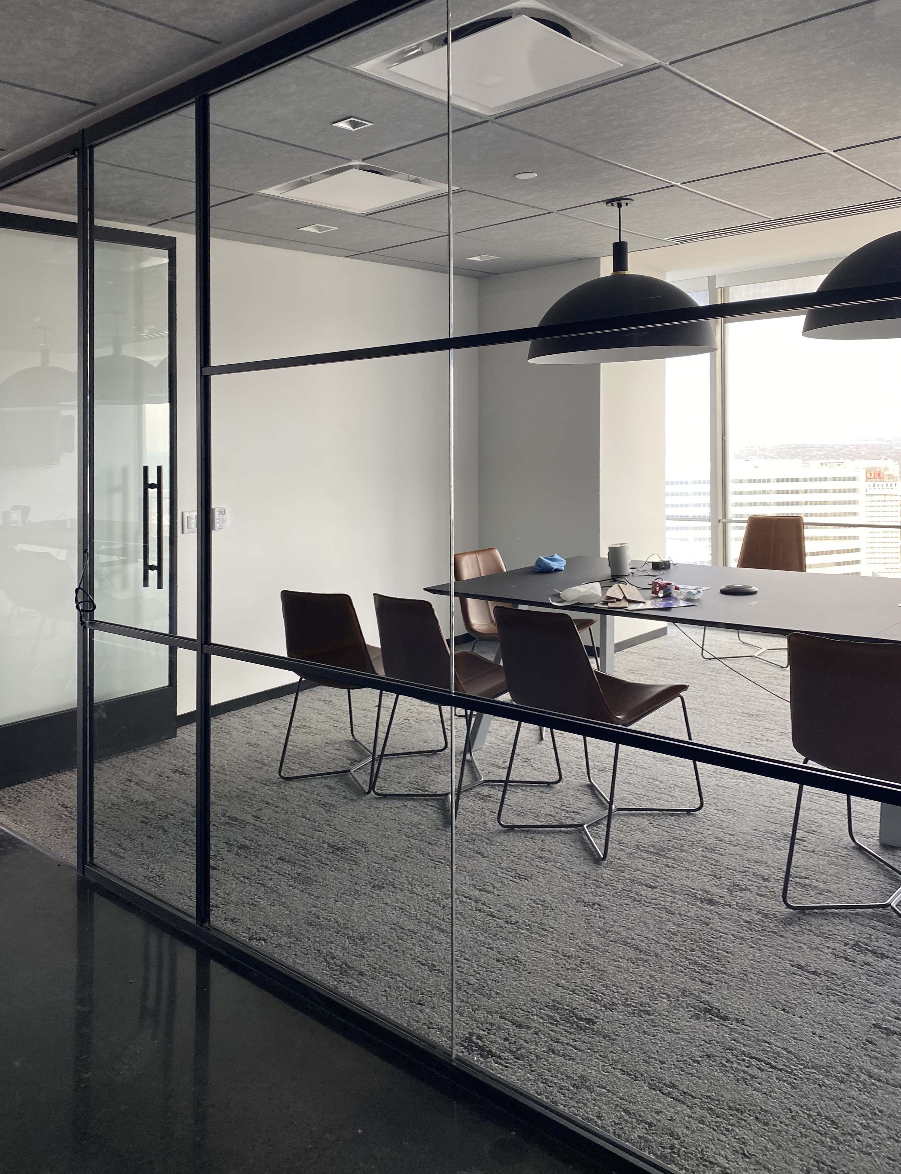 Falkbuilt Dallas commercial + office glass walls