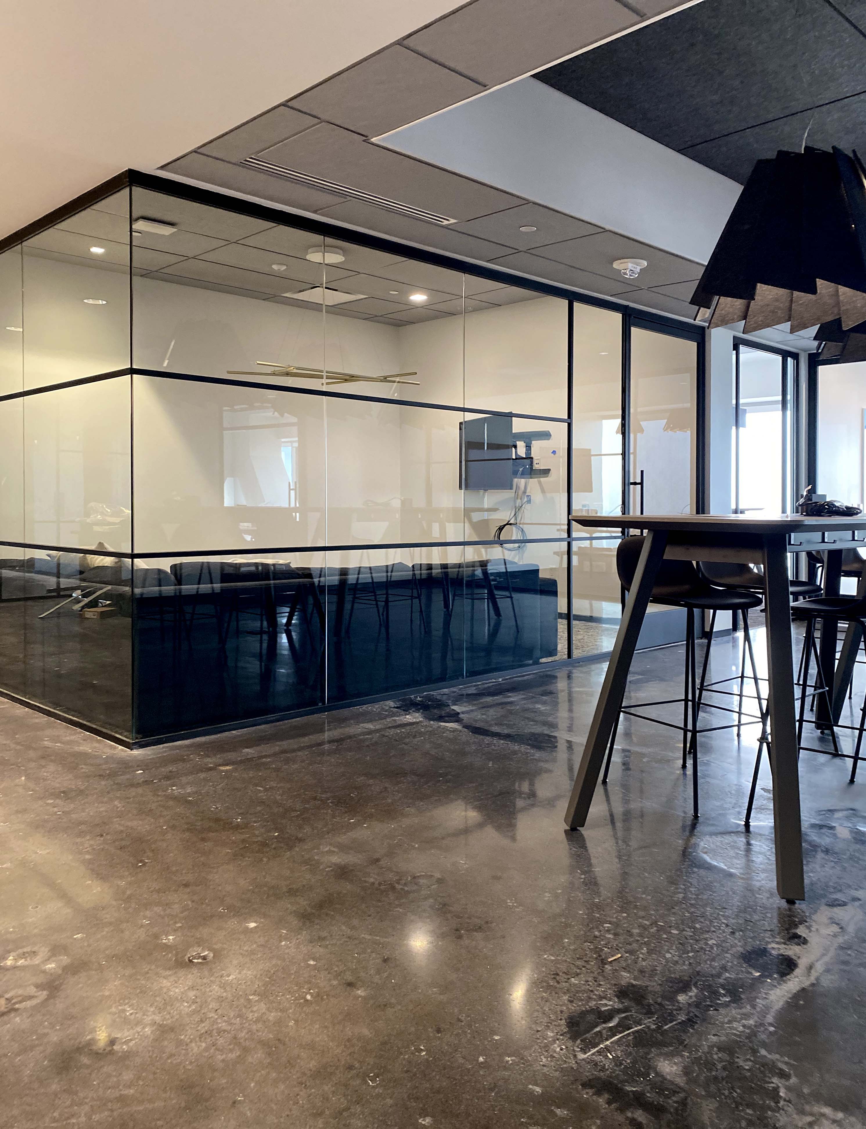 Falkbuilt Dallas commercial + office glass walls