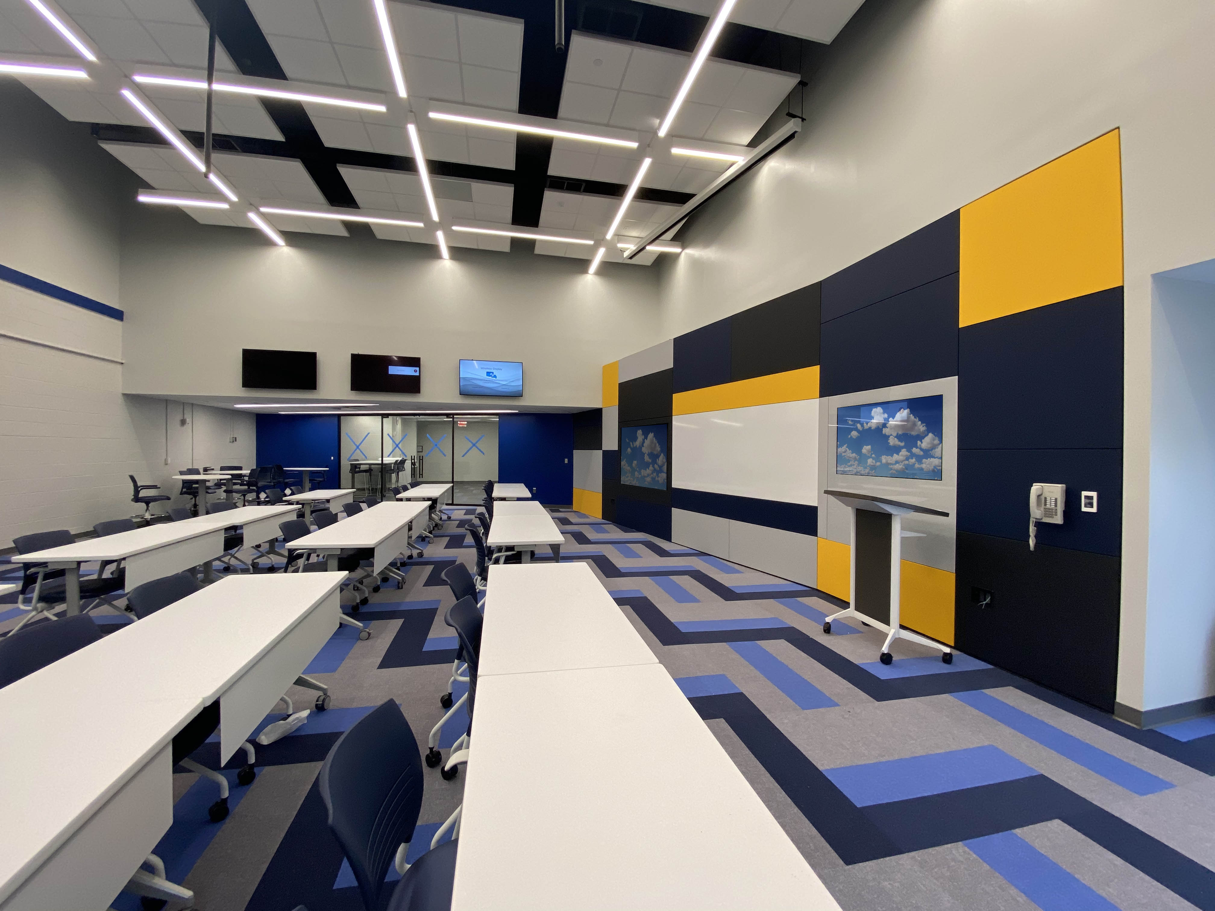 Falkbuilt education cladding integrated technology solid wall