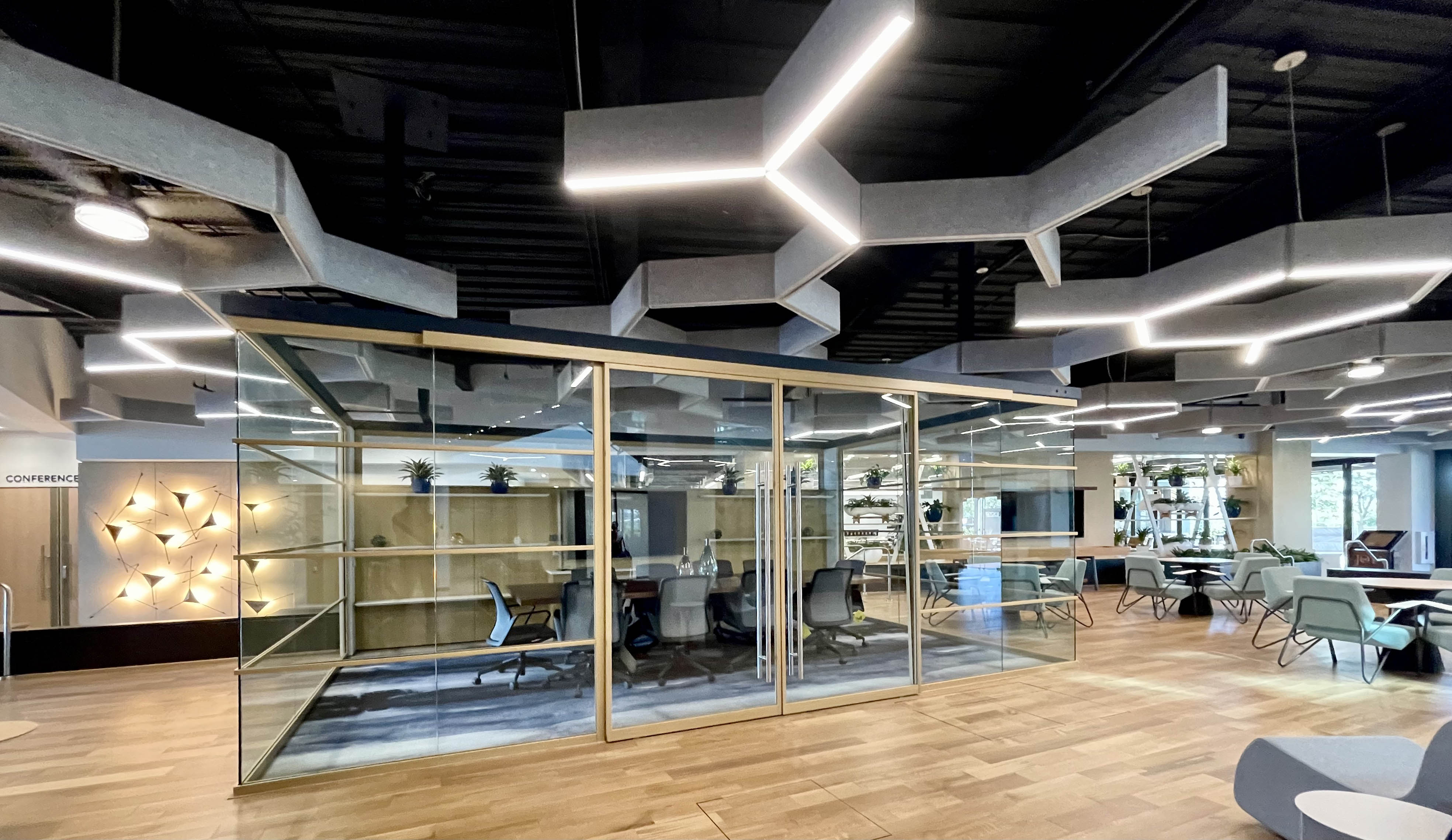 Falkbuilt San Diego commercial + office falkpod glass walls