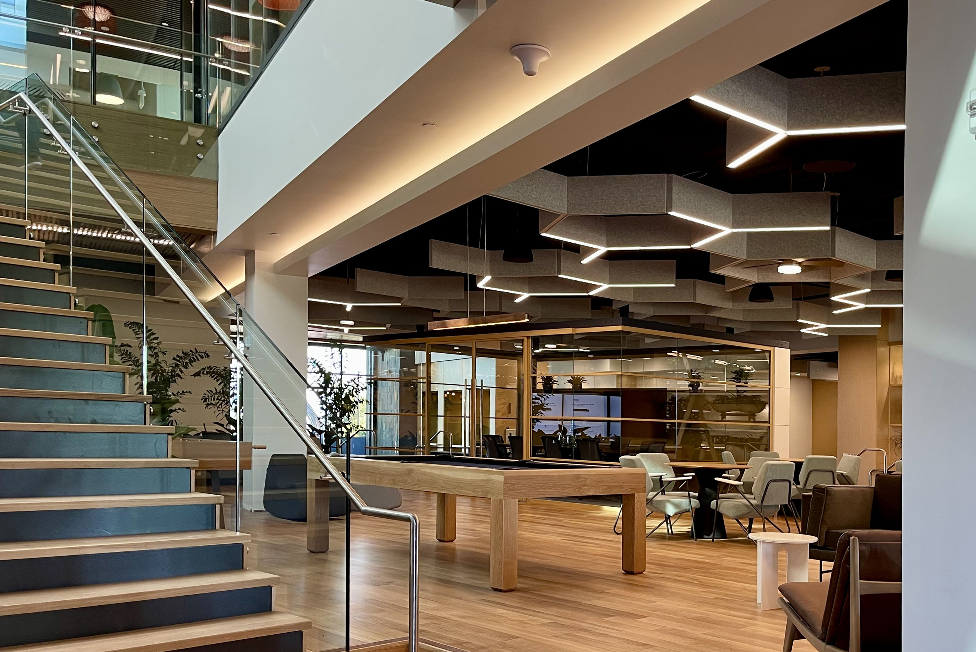 Falkbuilt San Diego commercial + office falkpod glass walls