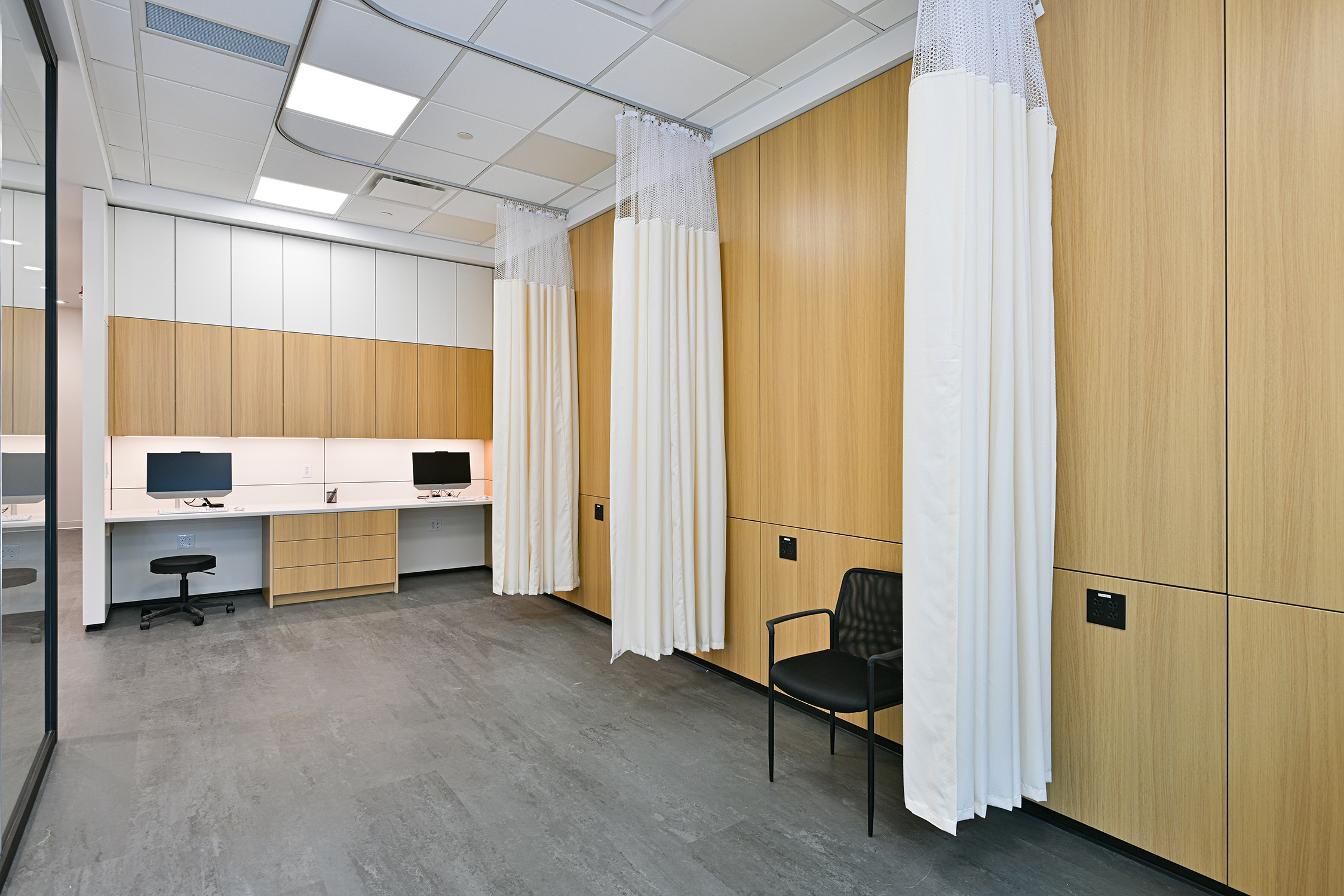 Falkbuilt Calgary healthcare cladding millwork