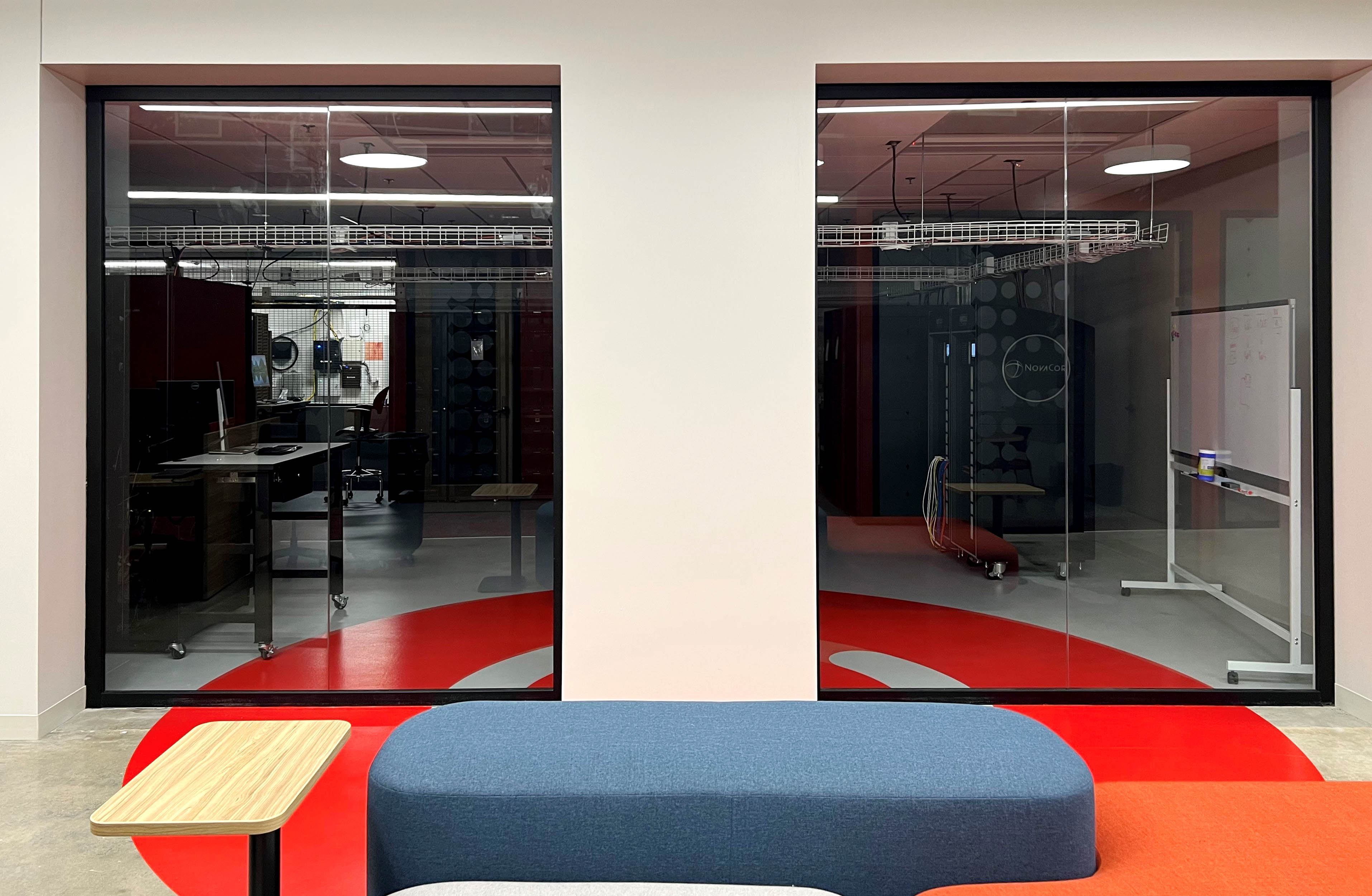 Falkbuilt Raleigh CBI commercial + office glass walls