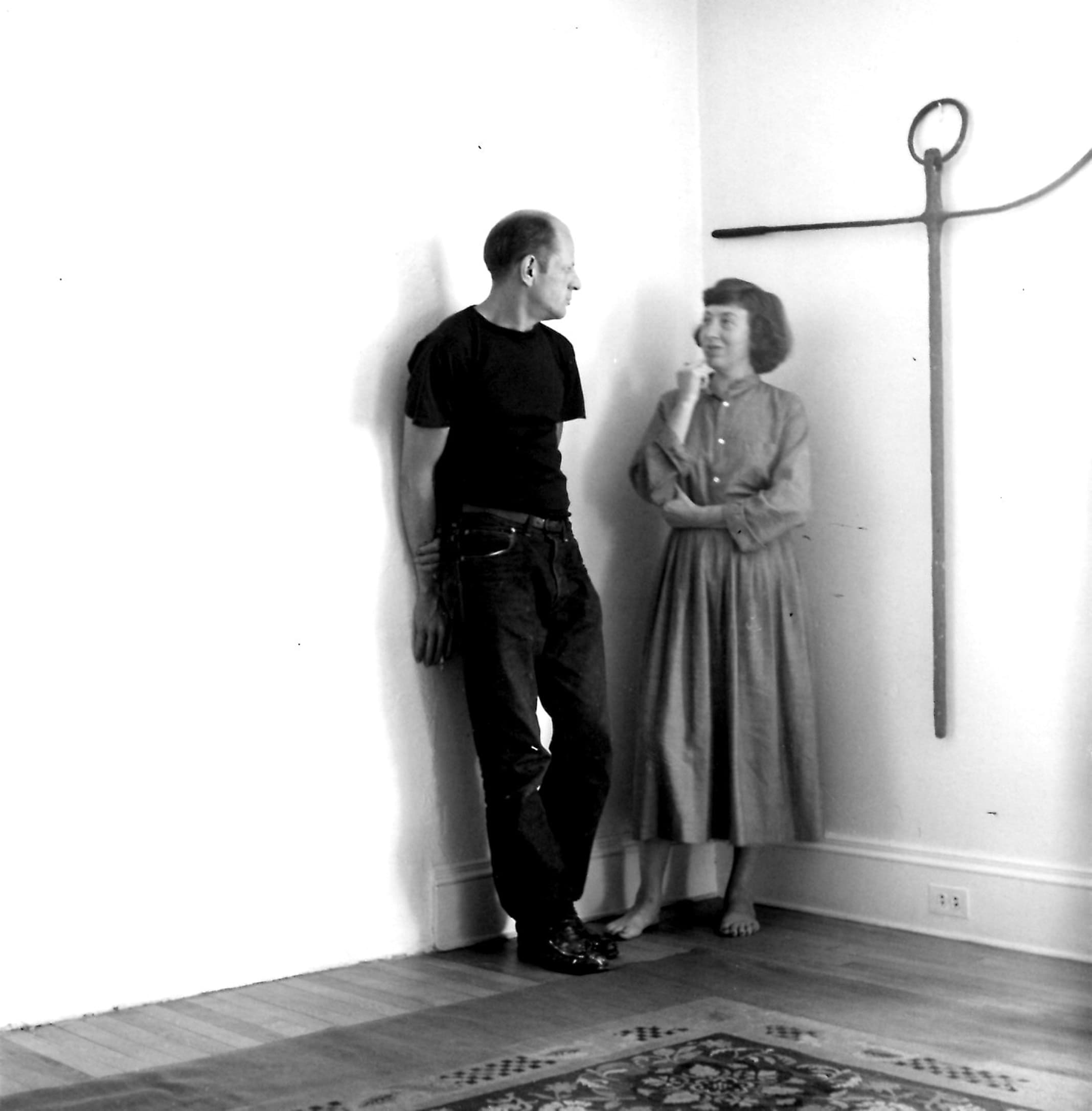 Hans Namuth, Jackson Pollock and Lee Krasner, 1950
