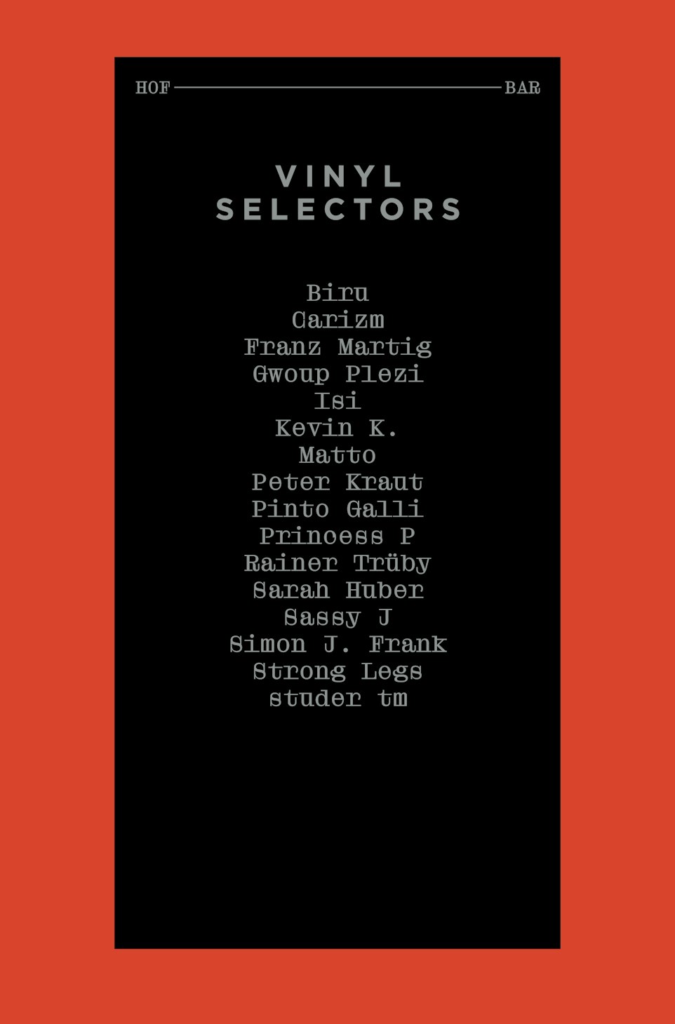 VINYL SELECTORS Curated Vinyl
