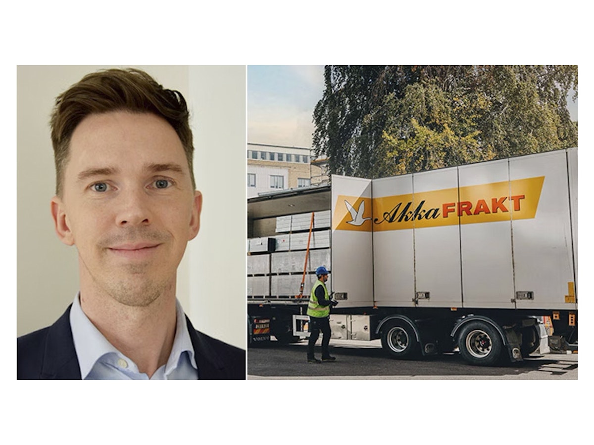 Marcus Gunnarsson, porträtt, AkkaFrakt.