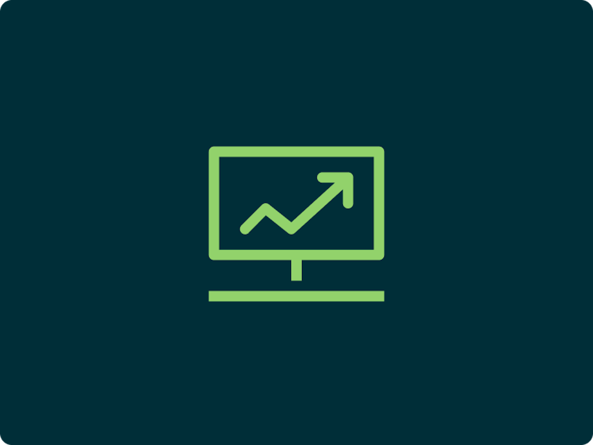 Grafsik bild på en datorskarm.