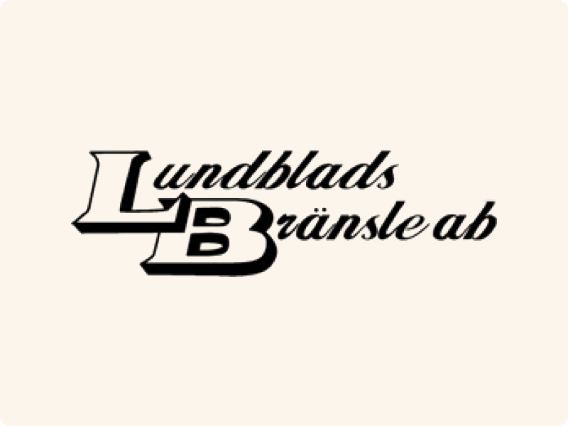 Lundblads Bränsle AB Logotyp