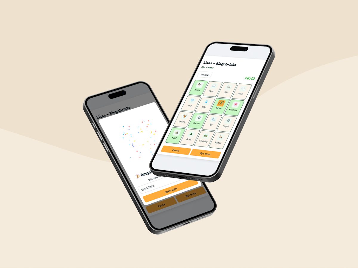 Bild på Preems bilbingo