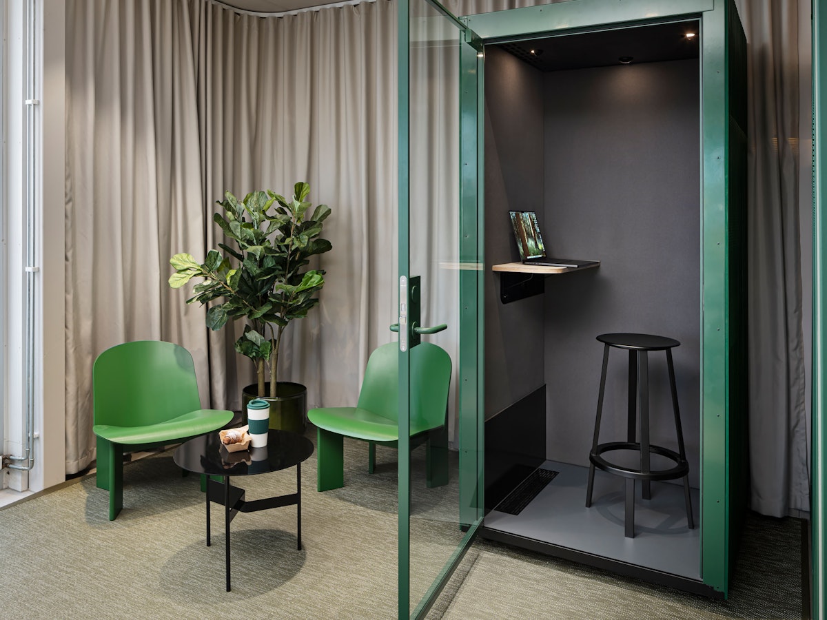 Tyst rum/kontorsrum på station