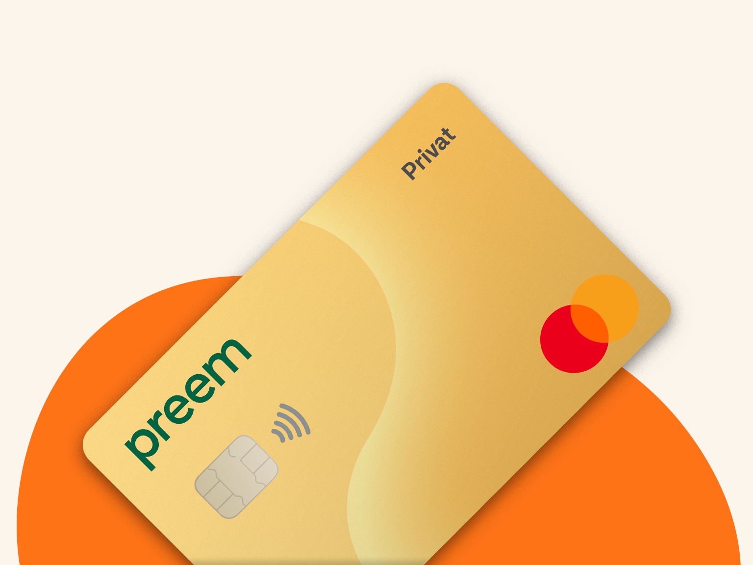 Bild på Preem Mastercard-kortet
